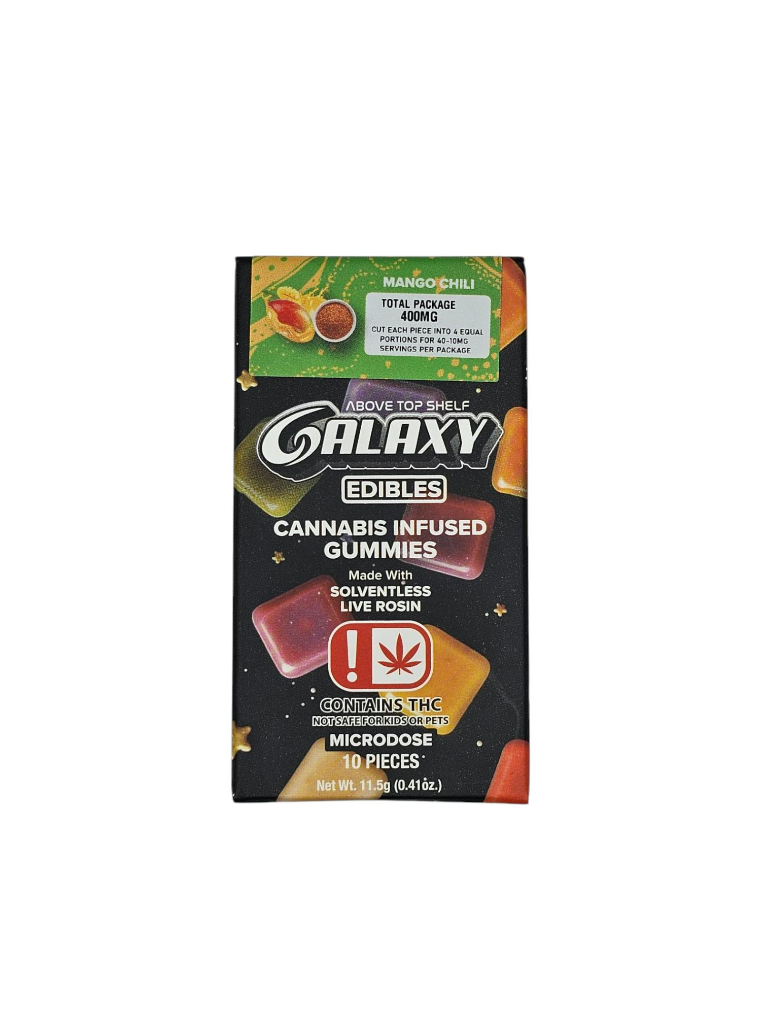 MANGO CHILI LIVE ROSIN GUMMIES INDICA 400MG