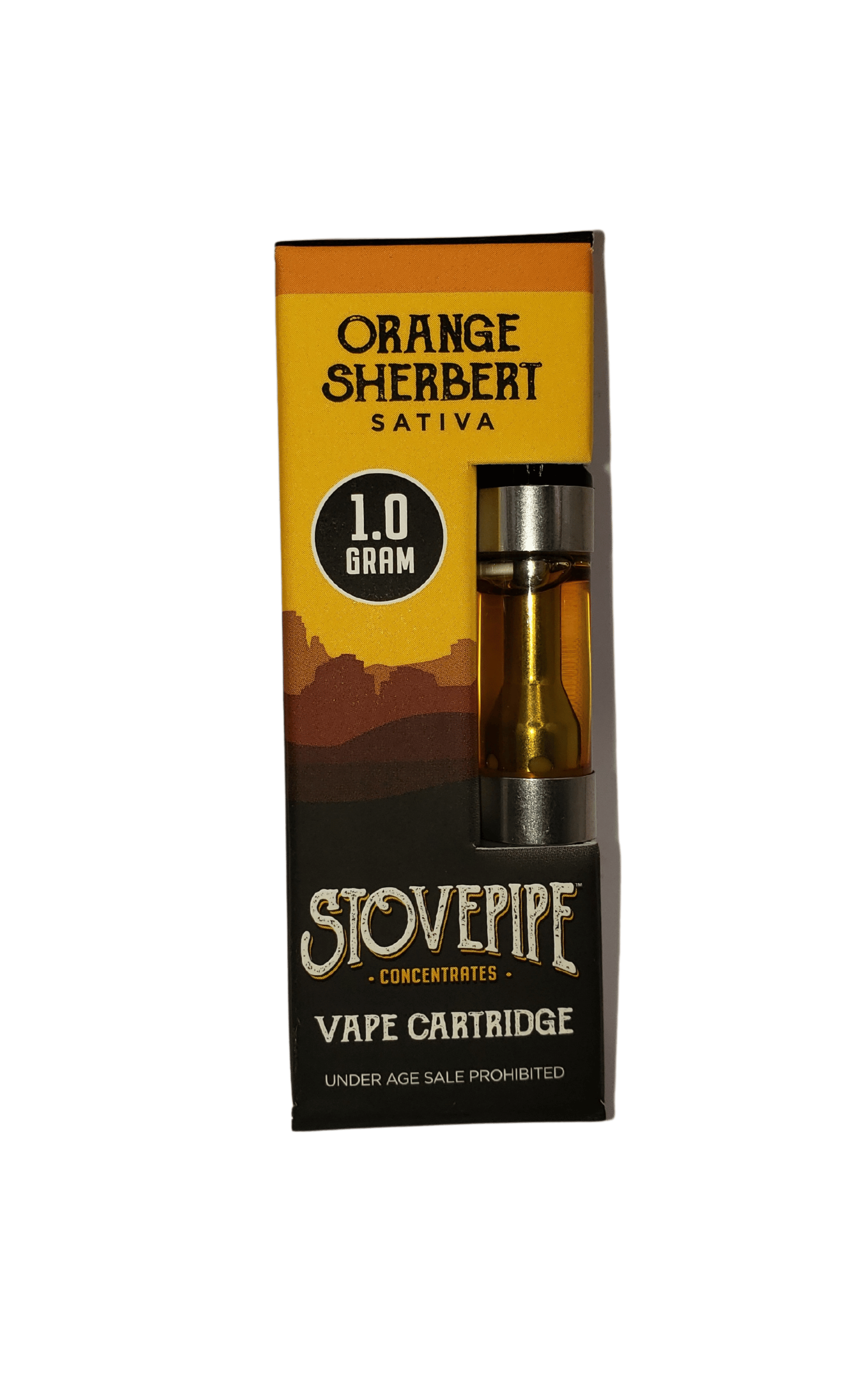ORANGE SHERBERT (S) 1G - STOVEPIPE