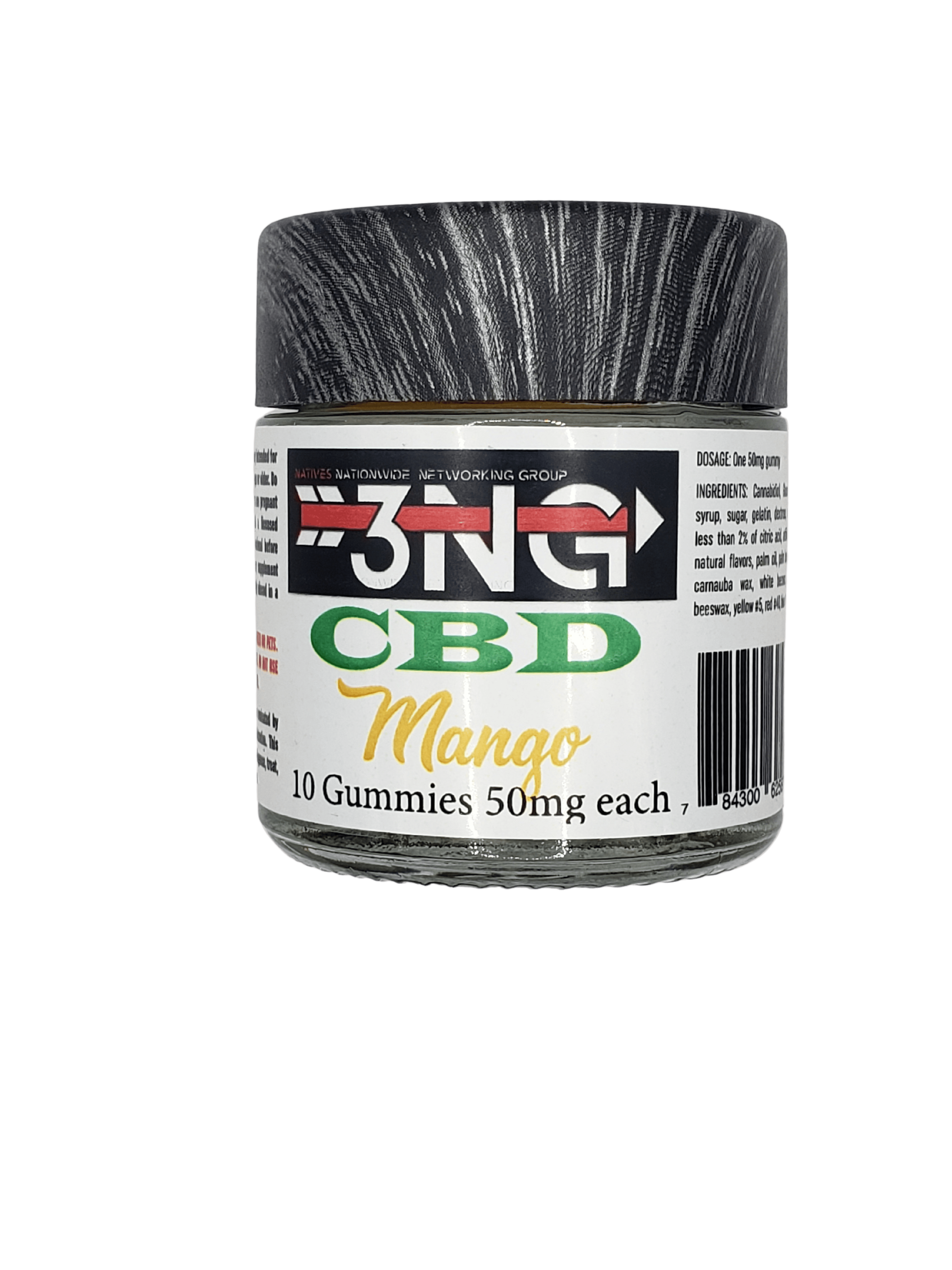 MANGO 500MG CBD GUMMIES