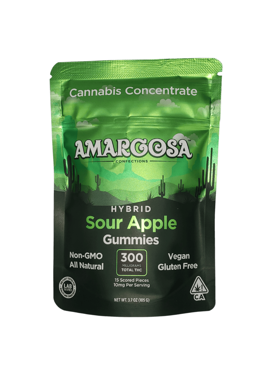 GREEN APPLE HYBRID GUMMIES 300MG