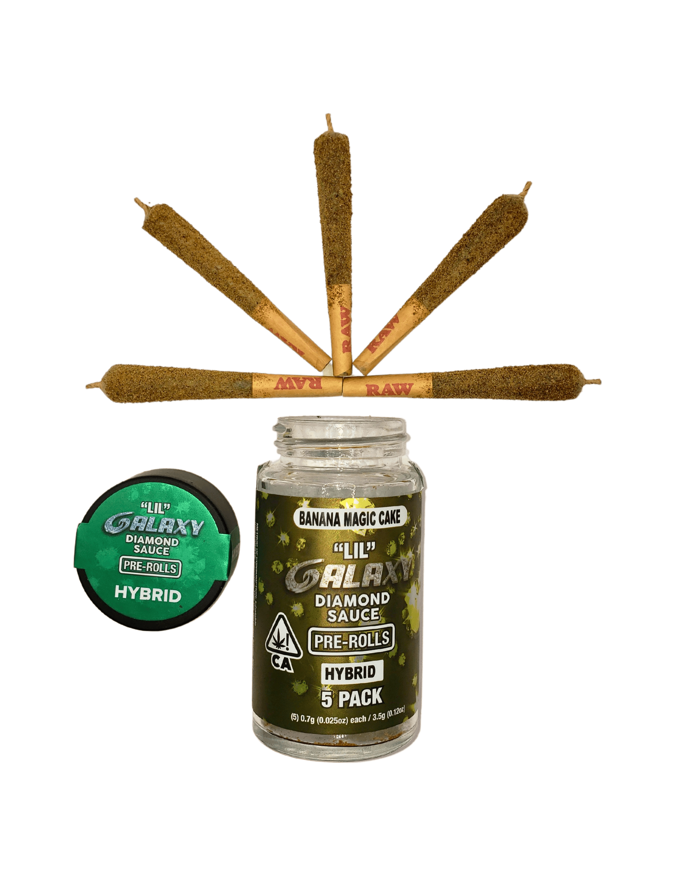 BANANA MAGIC CAKE (H) MOONROCK 5 PCK