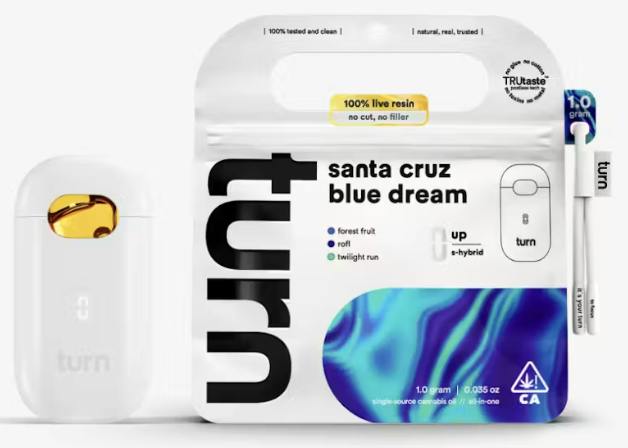 SANTA CRUZ BLUE DREAM LR DISPO - 1 g