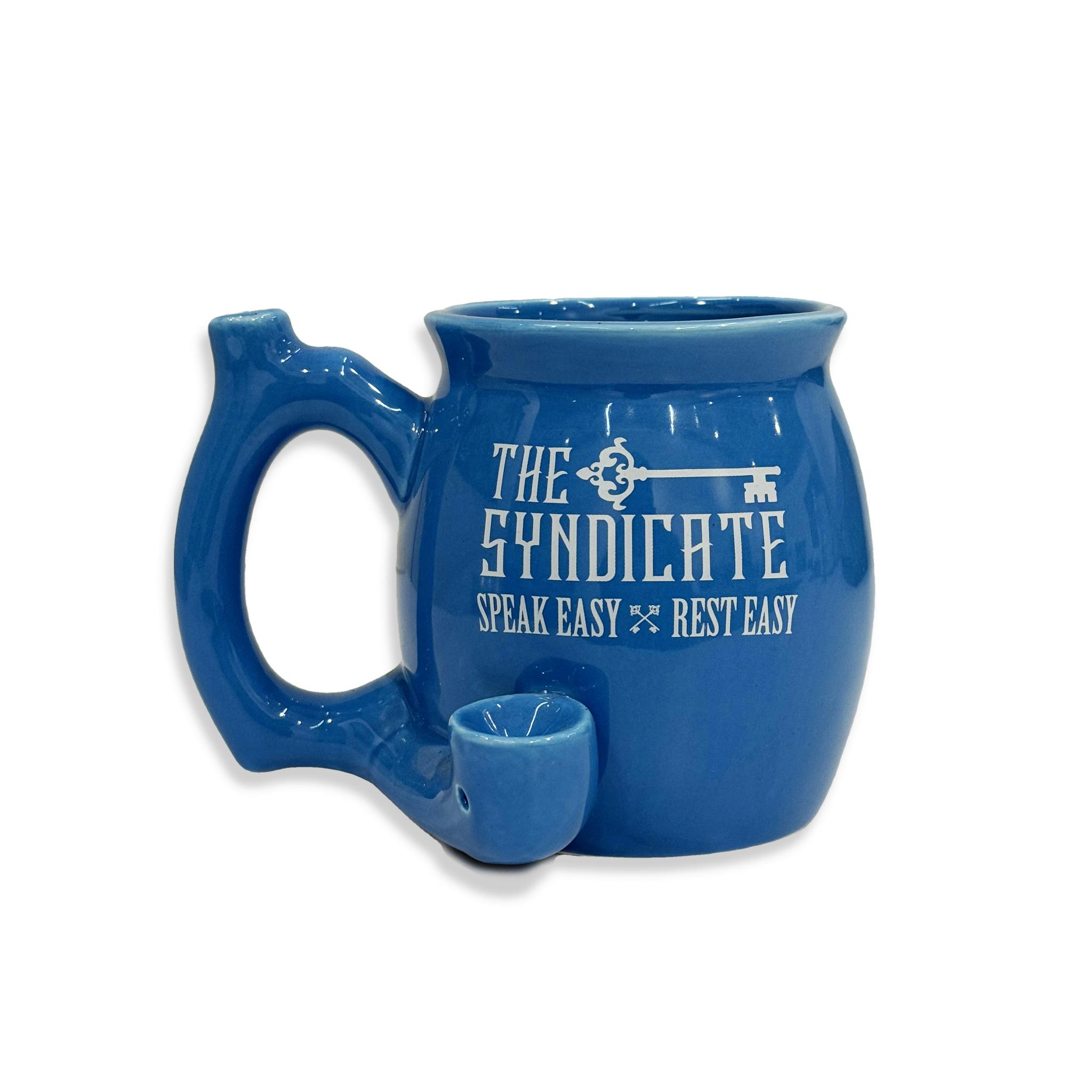 THE SYNDICATE - MUG PIPE - LIGHT BLUE