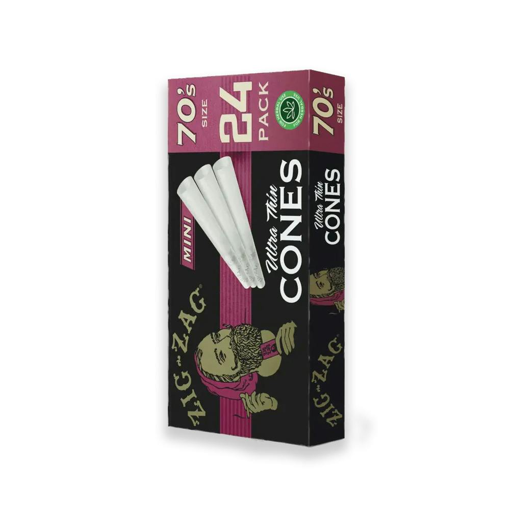 ZIG ZAG - PAPERS - CONES - MINI - 24PK