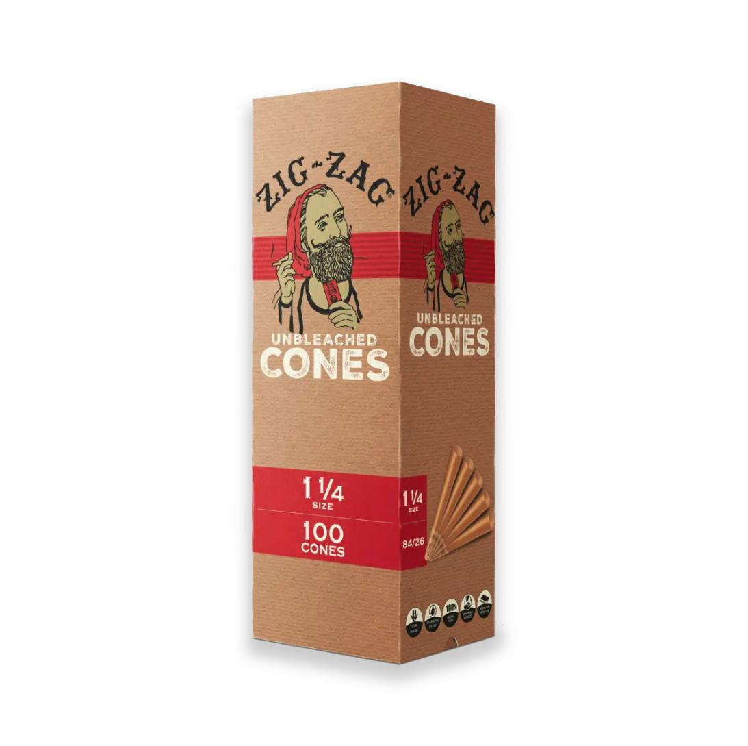 ZIG ZAG - PAPERS - CONES - 1¼ IN - 100PK