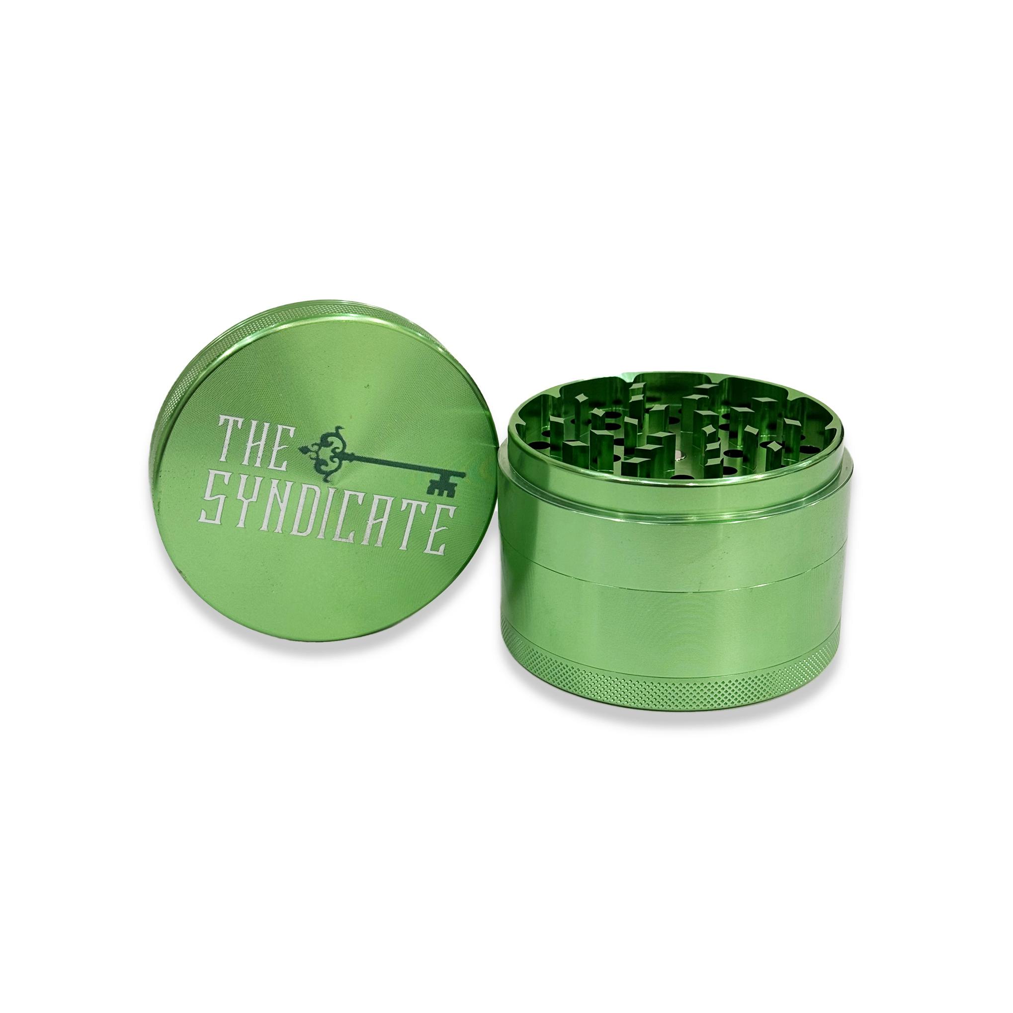 THE SYNDICATE - METAL GRINDER - 3 IN - GREEN