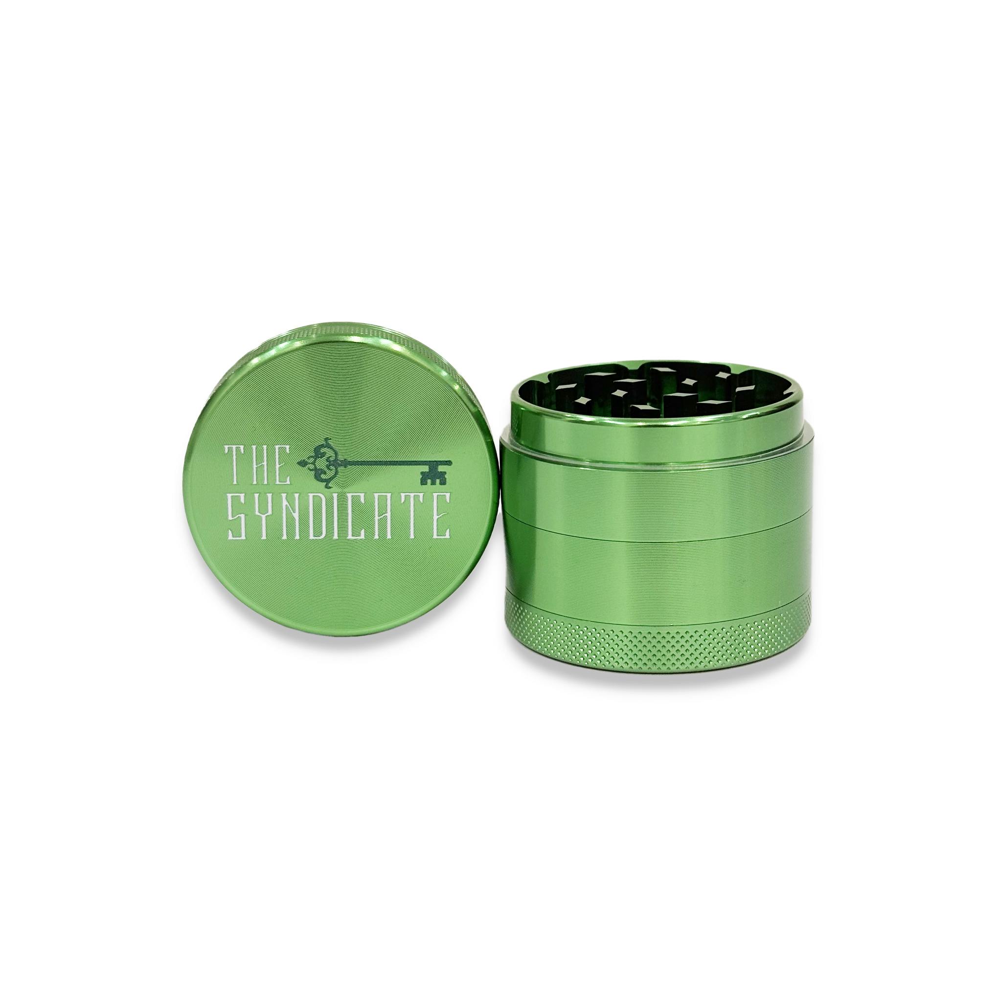 THE SYNDICATE - METAL GRINDER - 2 IN - GREEN