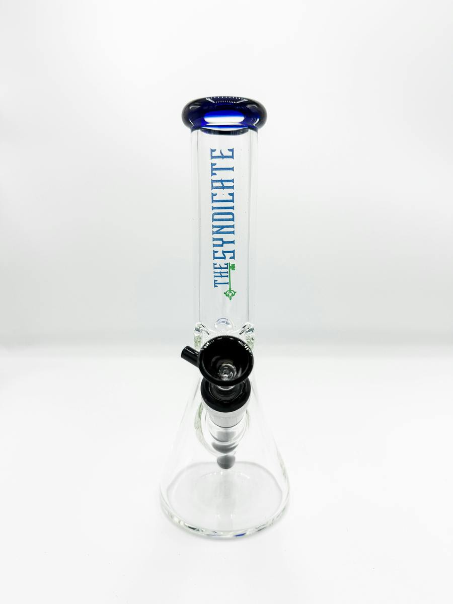 THE SYNDICATE - BEAKER BONG - 8 IN - BLUE