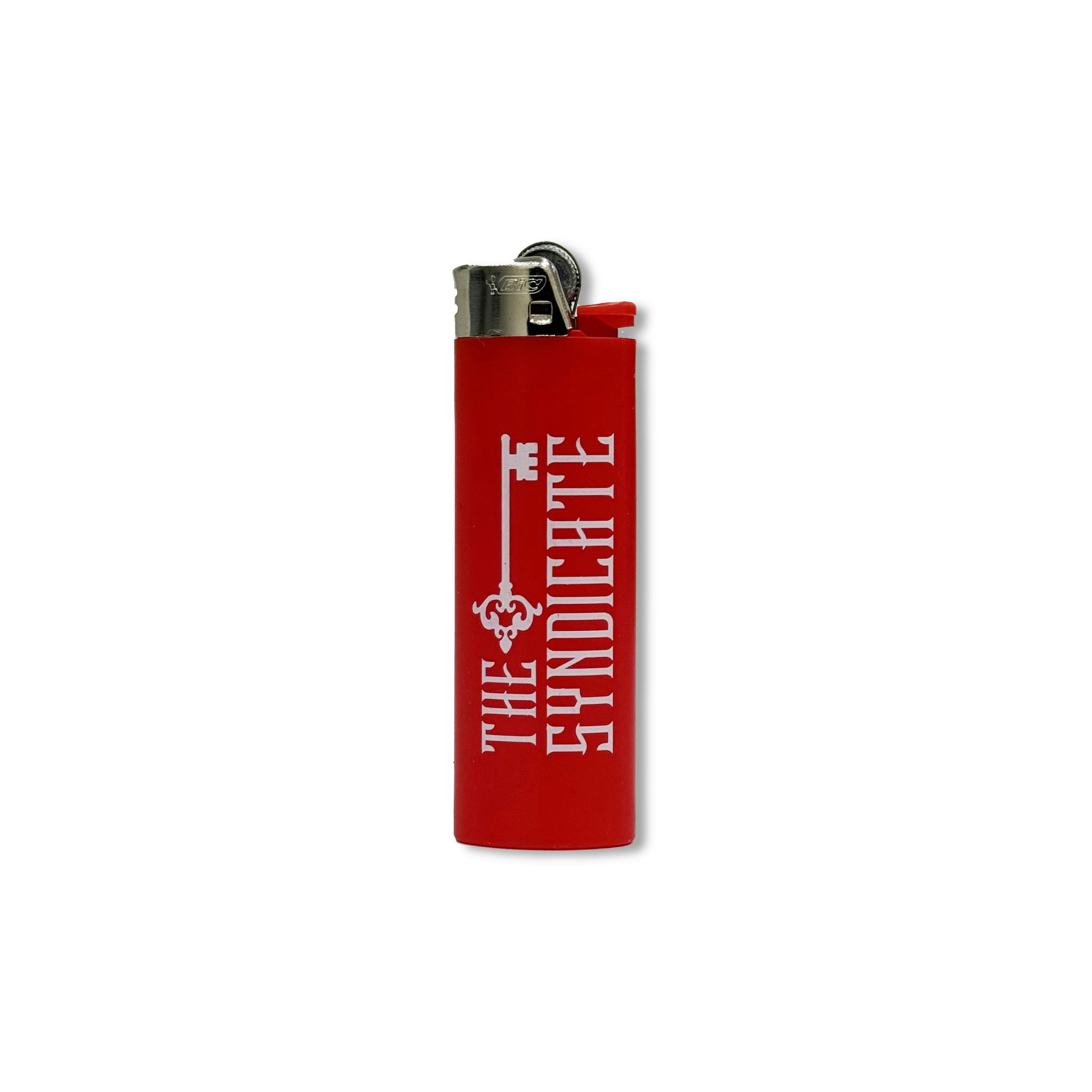THE SYNDICATE - BIC - LIGHTER - RED