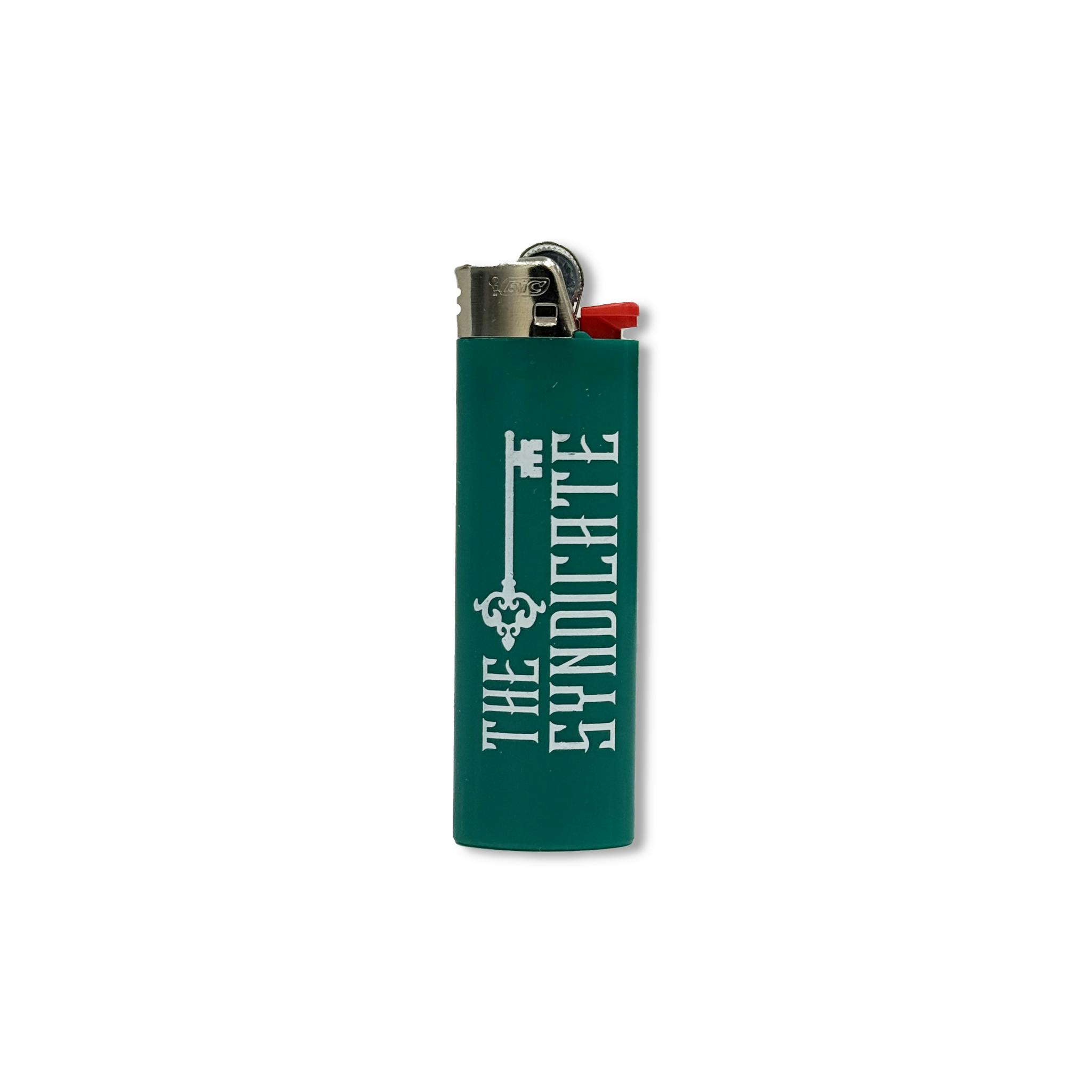 THE SYNDICATE - BIC - LIGHTER - DARK GREEN
