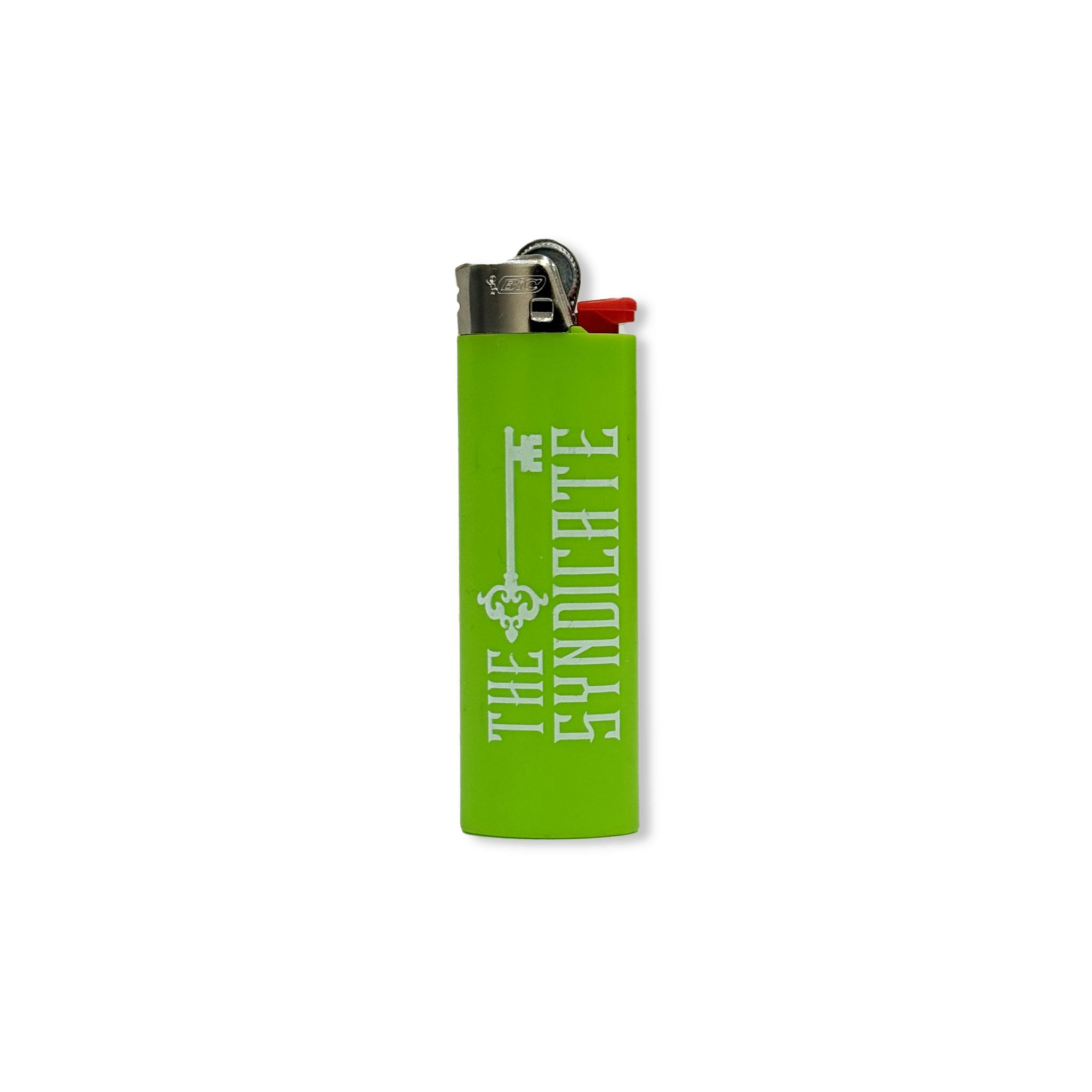 THE SYNDICATE - BIC - LIGHTER - LIGHT GREEN