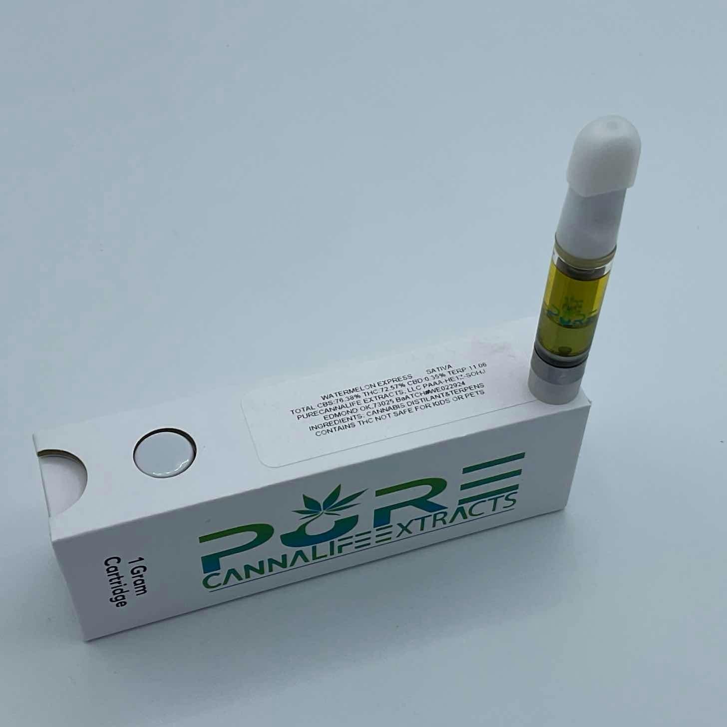 Pure Life - Watermelon Express - 1g Cartridge