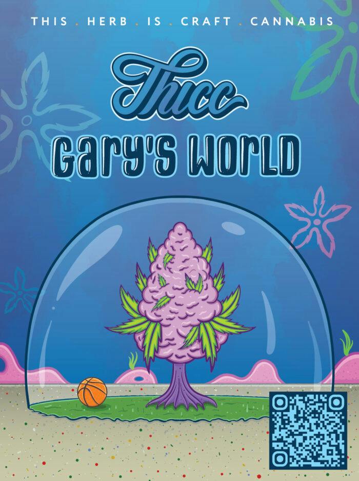 Thicc - Garys World - 3.5g Prepackaged Flower