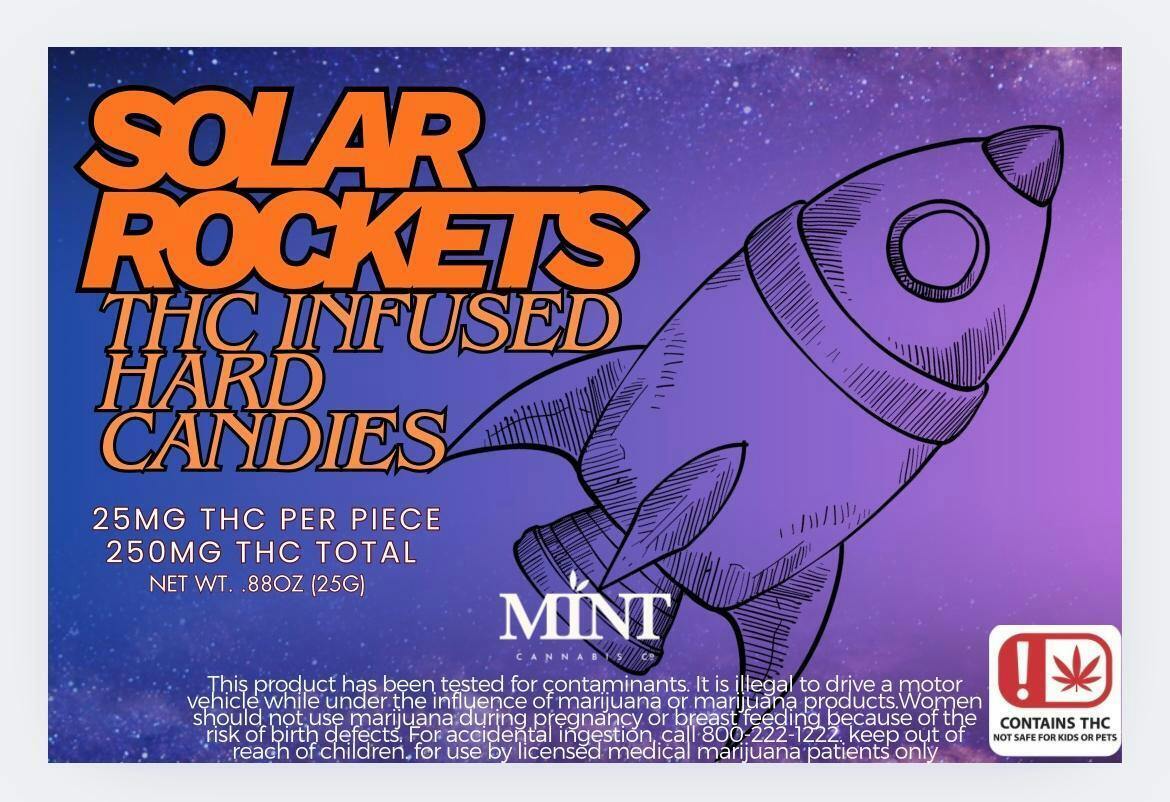 Mint Cannabis - Hard Candies - 25mg
