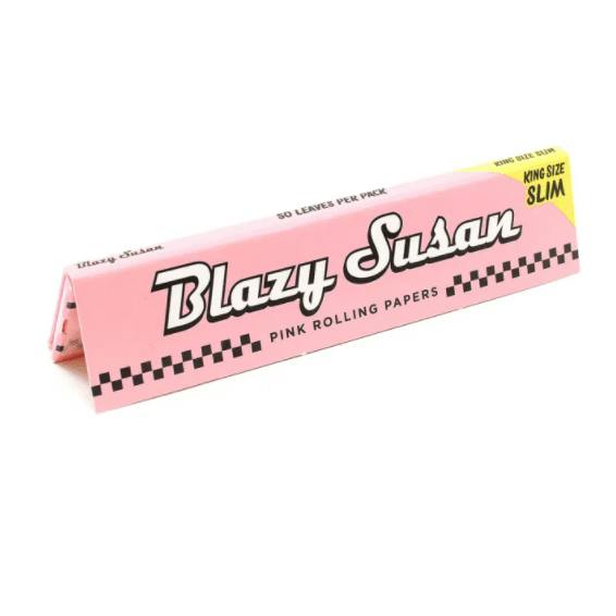 Blazy Susan - King Size Pink Rolling Papers - g