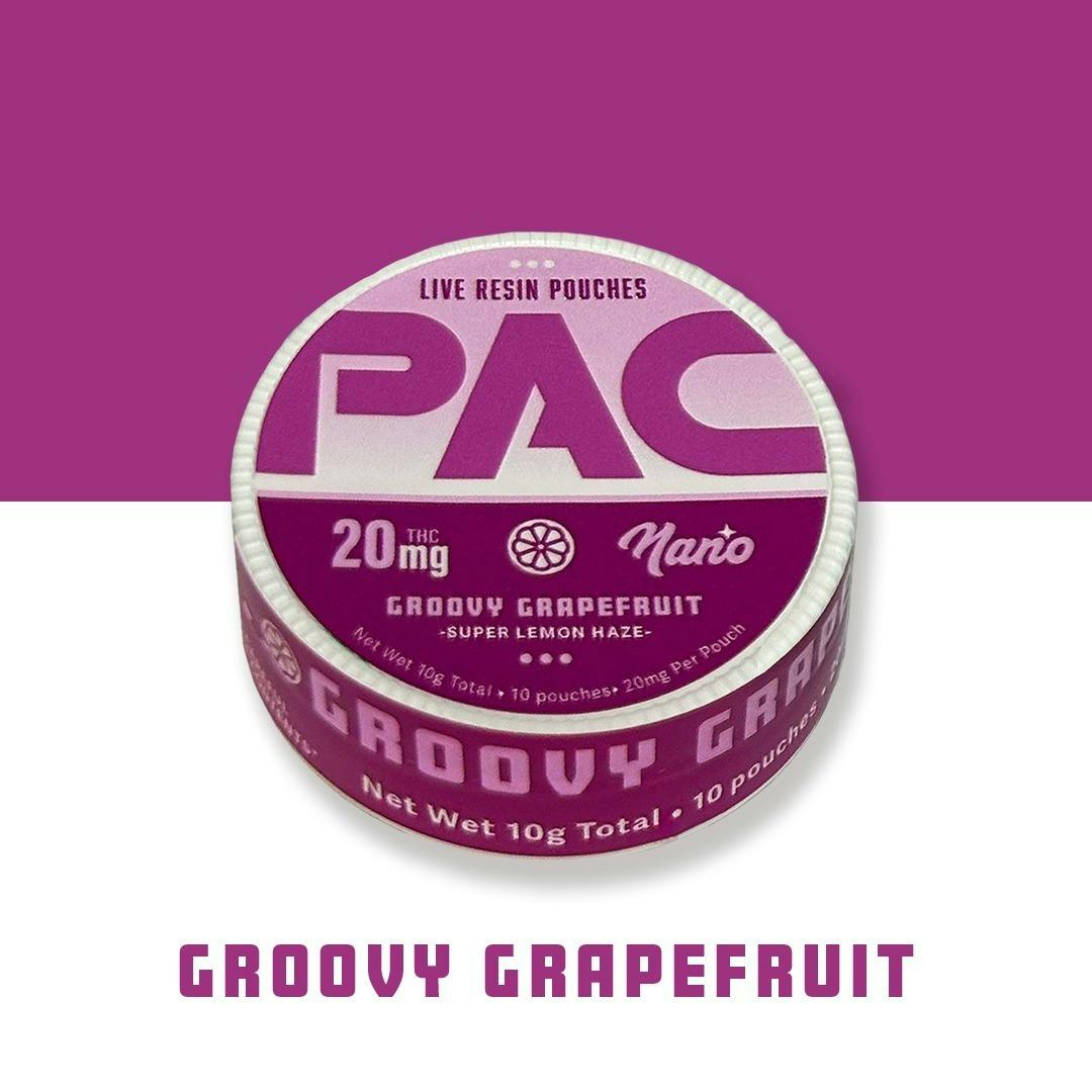 PAC Pouches - Groovy Grapefruit (Super Lemon Haze) 200mg Total