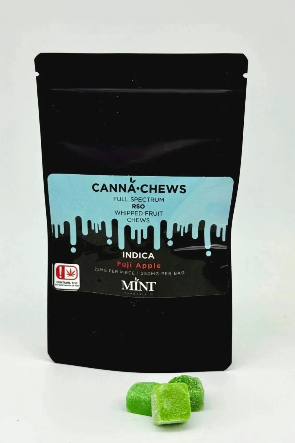 Mint Cannabis Co. - RSO Fruit Chew - 25mg/250mg (Indica)