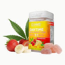 Dime - Strawnana - 40mgCBD + 40mgCBG Daytime Gummies