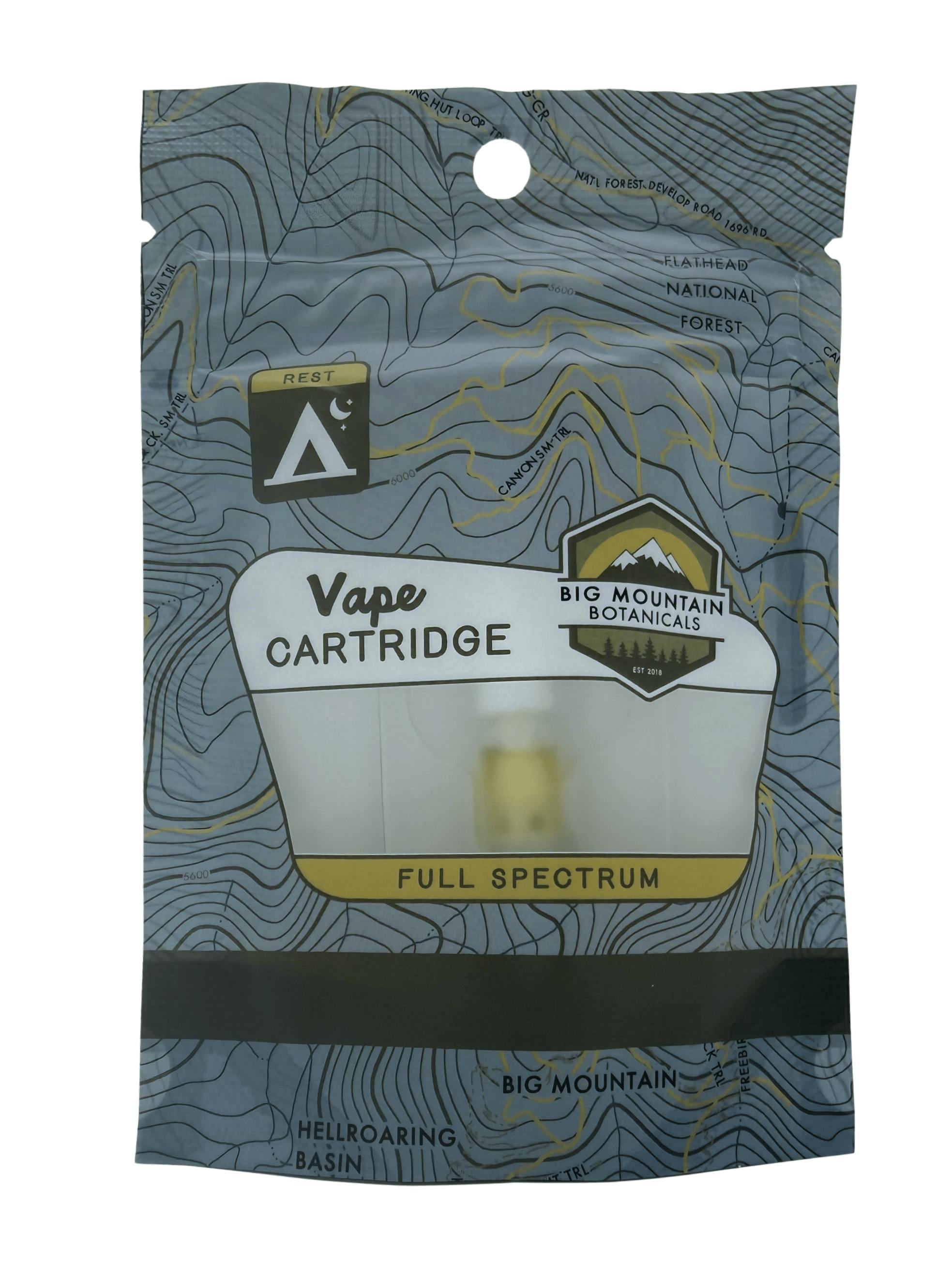 Dosilato Cured Resin Cartridge - .5g at Big Mountain Botanicals