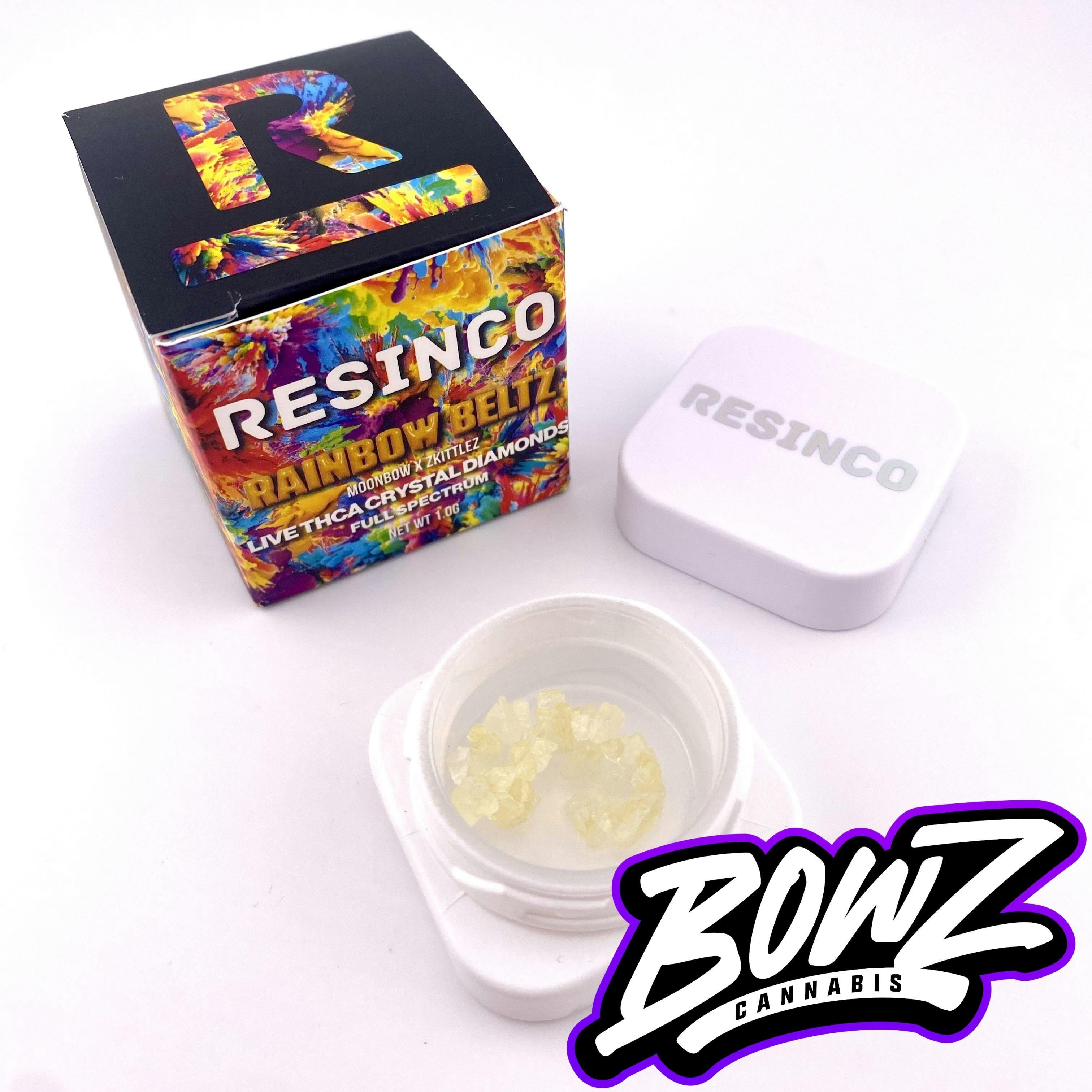 Resinco - Live THCA Crystal Diamonds - (1g) - **WEDDING CAKE** (3/$35)
