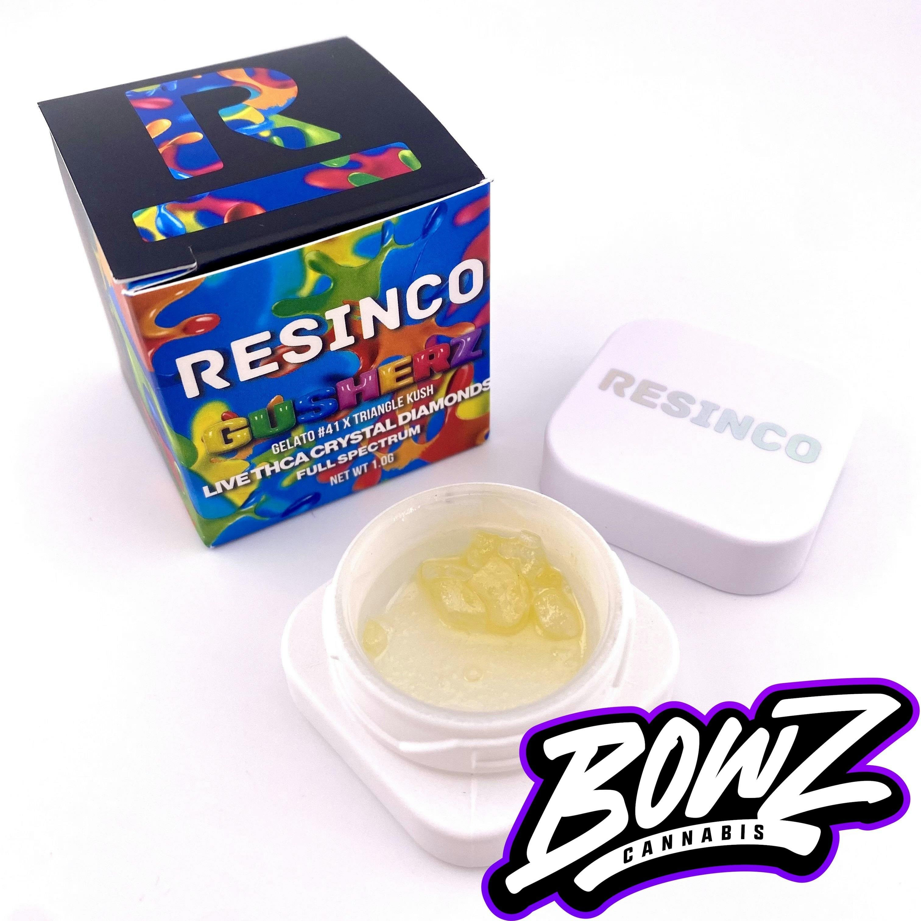 Resinco - Live THCA Crystal Diamonds - (1g) - **GUSHERZ** (3/$35)