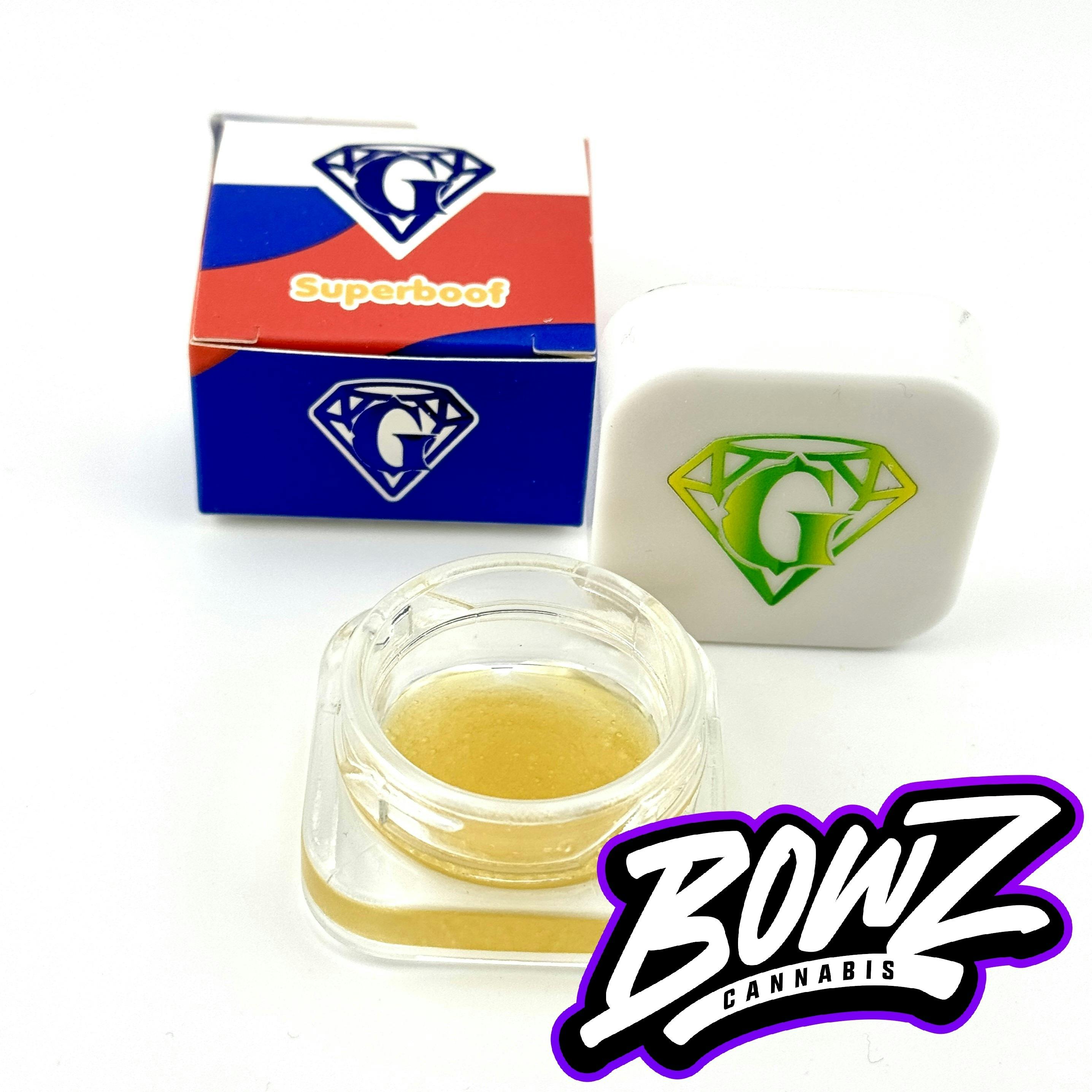 GreenCo - Live Resin Puck - (1g) - **SUPERBOOF** (6/$50)