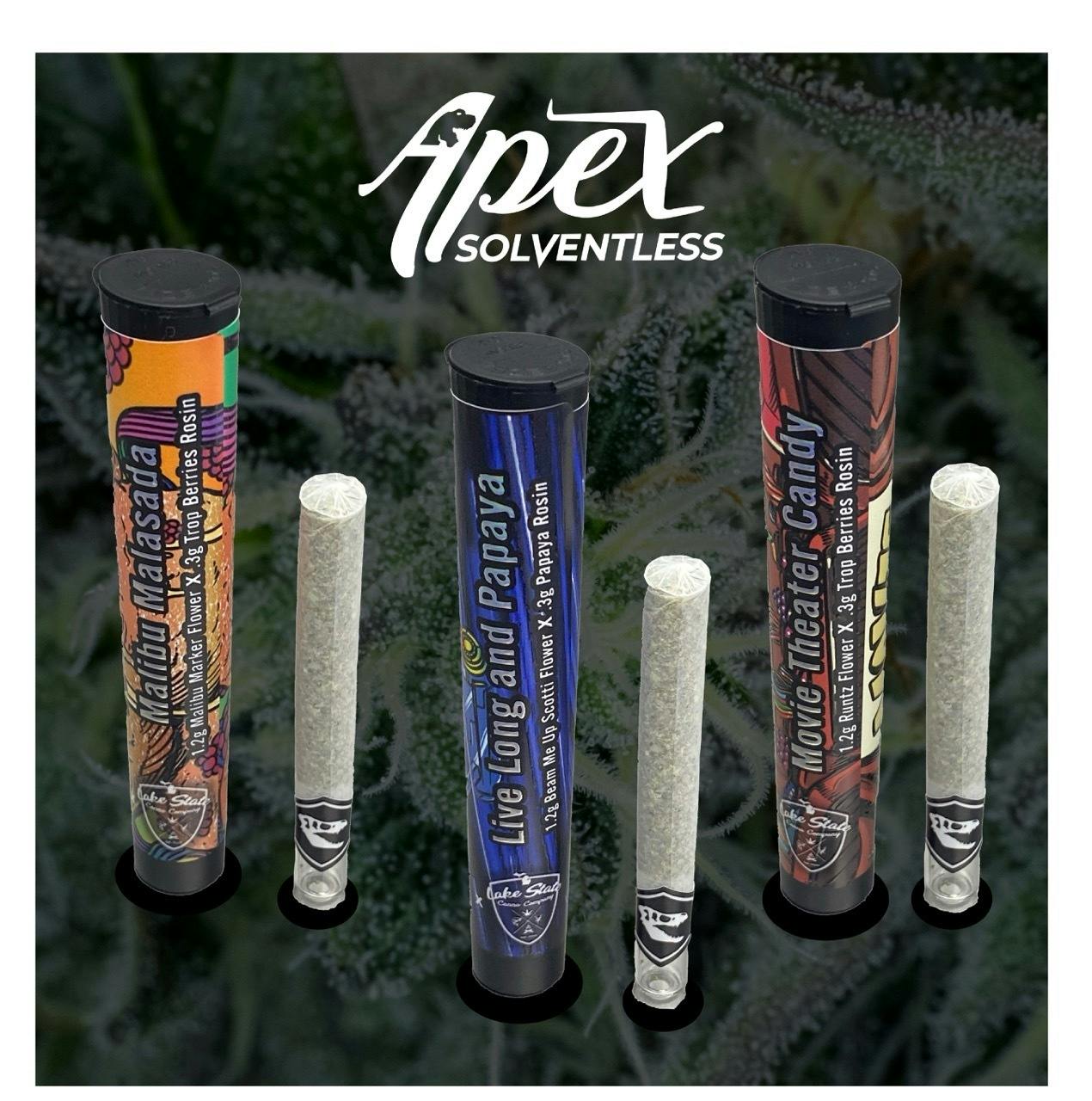 Apex Solventless x Local Grove - Dino Doink Hash Hole - (1.5g) - **GOGURT PARFAIT** (2/$70)