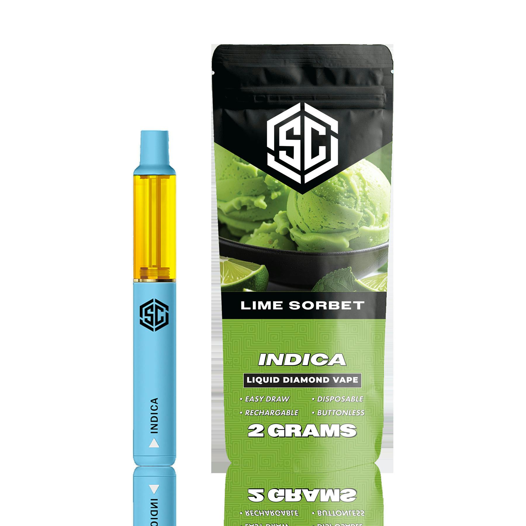 Lime Sorbet | Liquid Diamonds Disposable | 2g by Society C