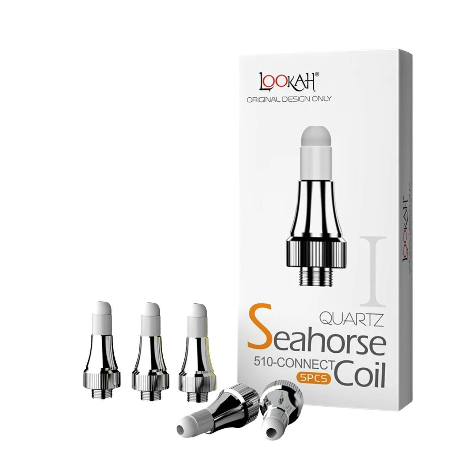 Lookah - Seahorse Coil - **QUARTZ**