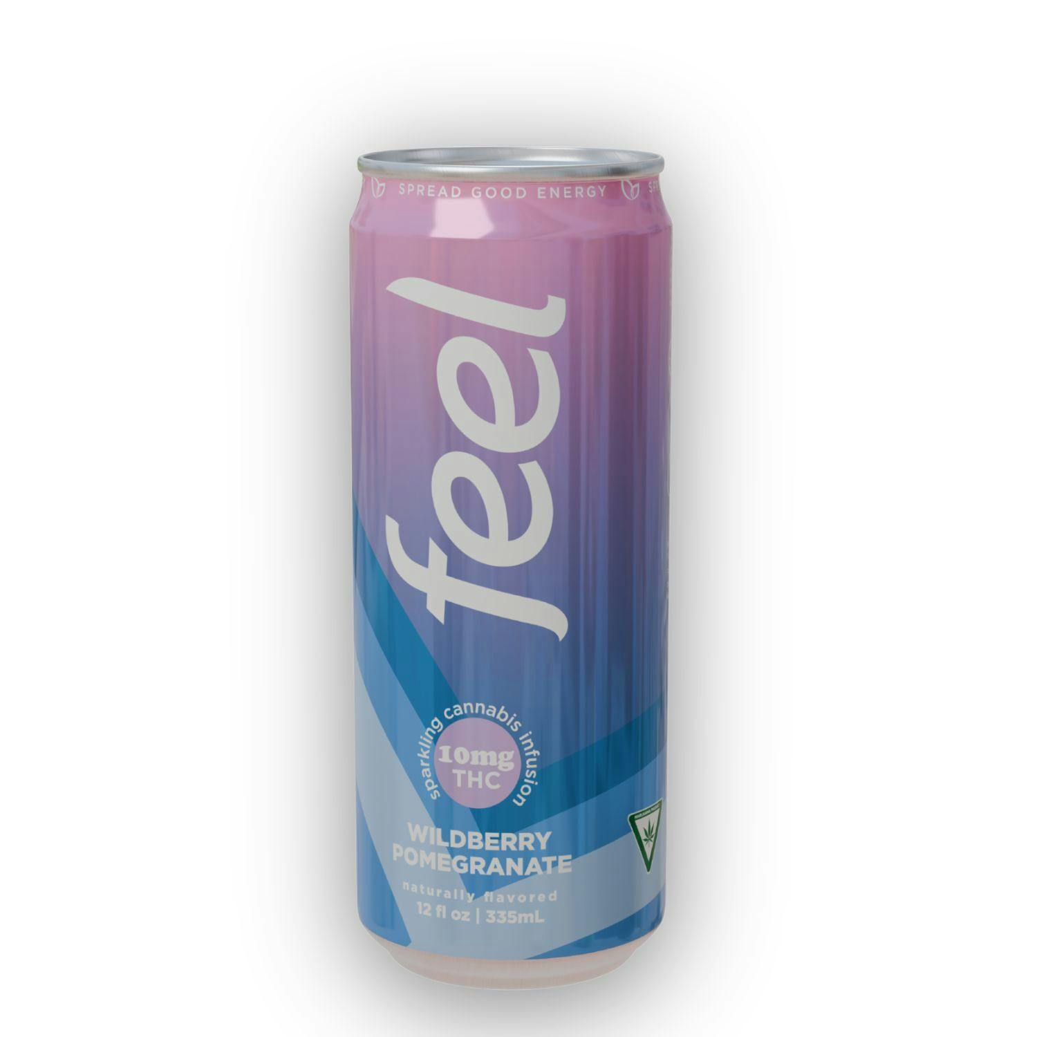 Infused Drinks - (10mg THC + 30mg Caffeine) - **WILDBERRY POMEGRANATE**