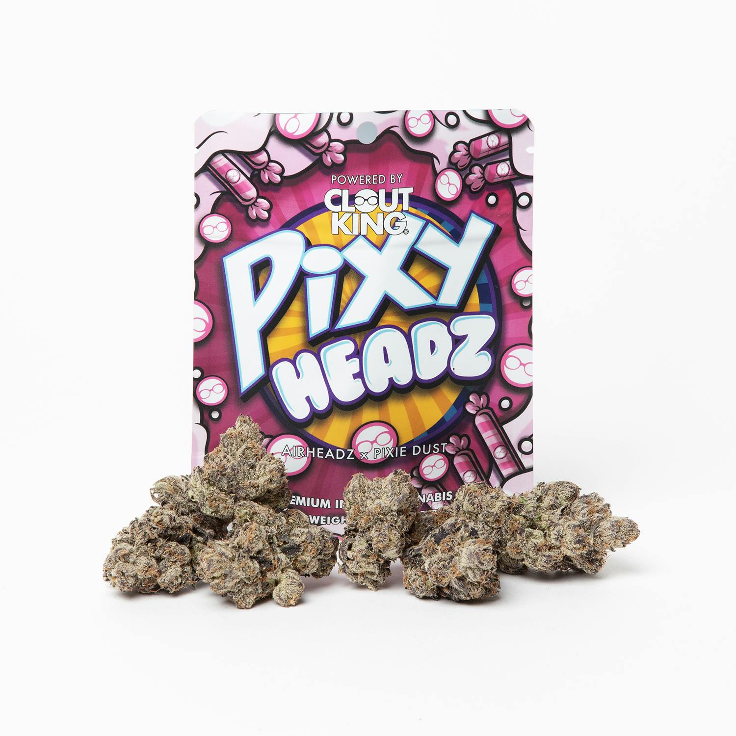 Clout King - Pre-Pack Flower - (3.5g) - Hybrid - **STREET TREAT**