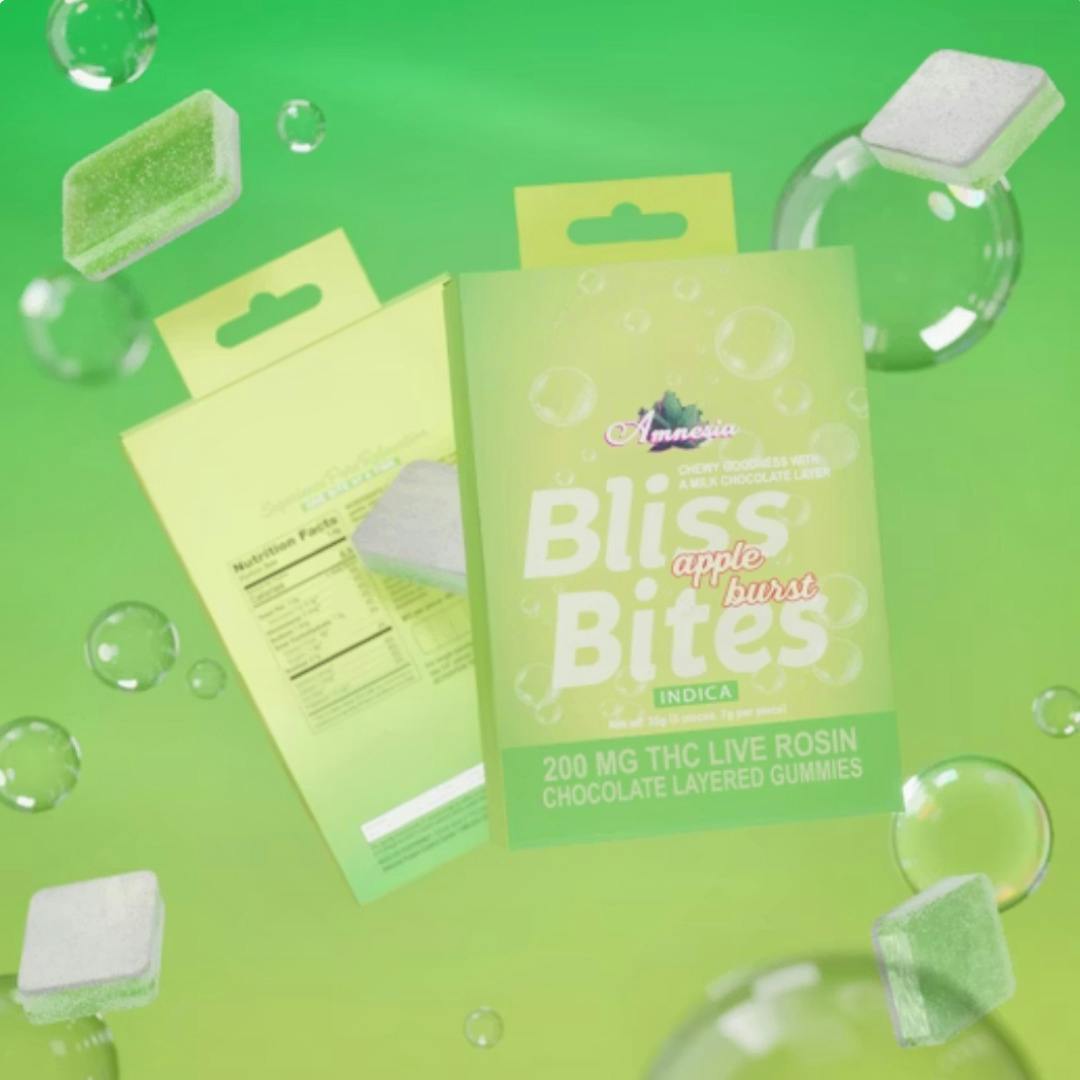 Bliss Bites | Apple Burst | 200mg | 5ct | 40mg/ea