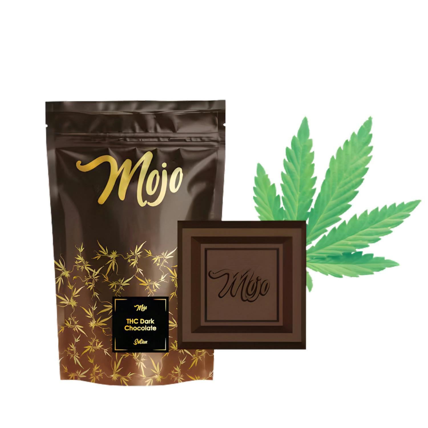 Mojo - Edibles - (200mg) - Sativa - **DARK CHOCOLATE** (3/$33)