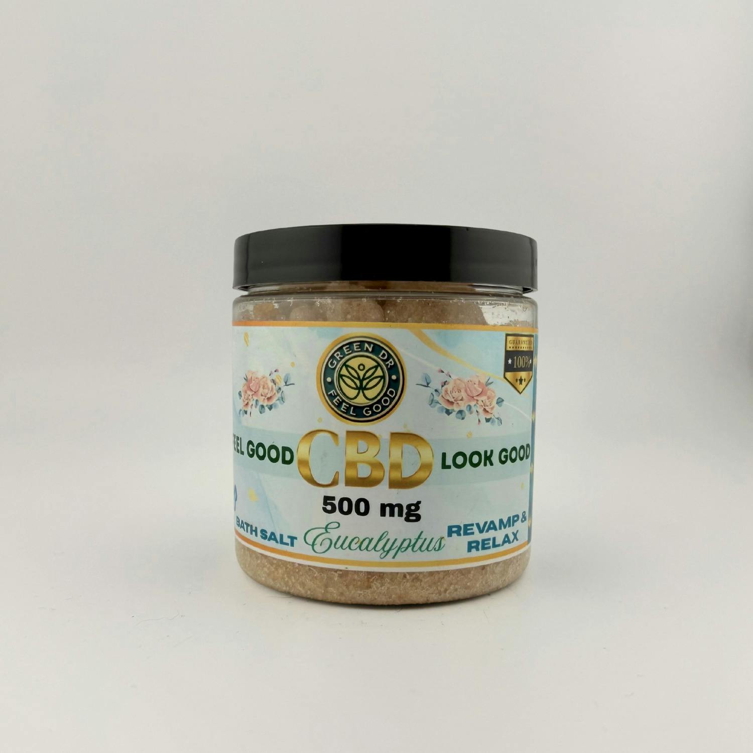 Green Dr. - CBD Bath Salt Soak - (500mg) - Calm & Hydrate - **LAVENDER & VANILLA**