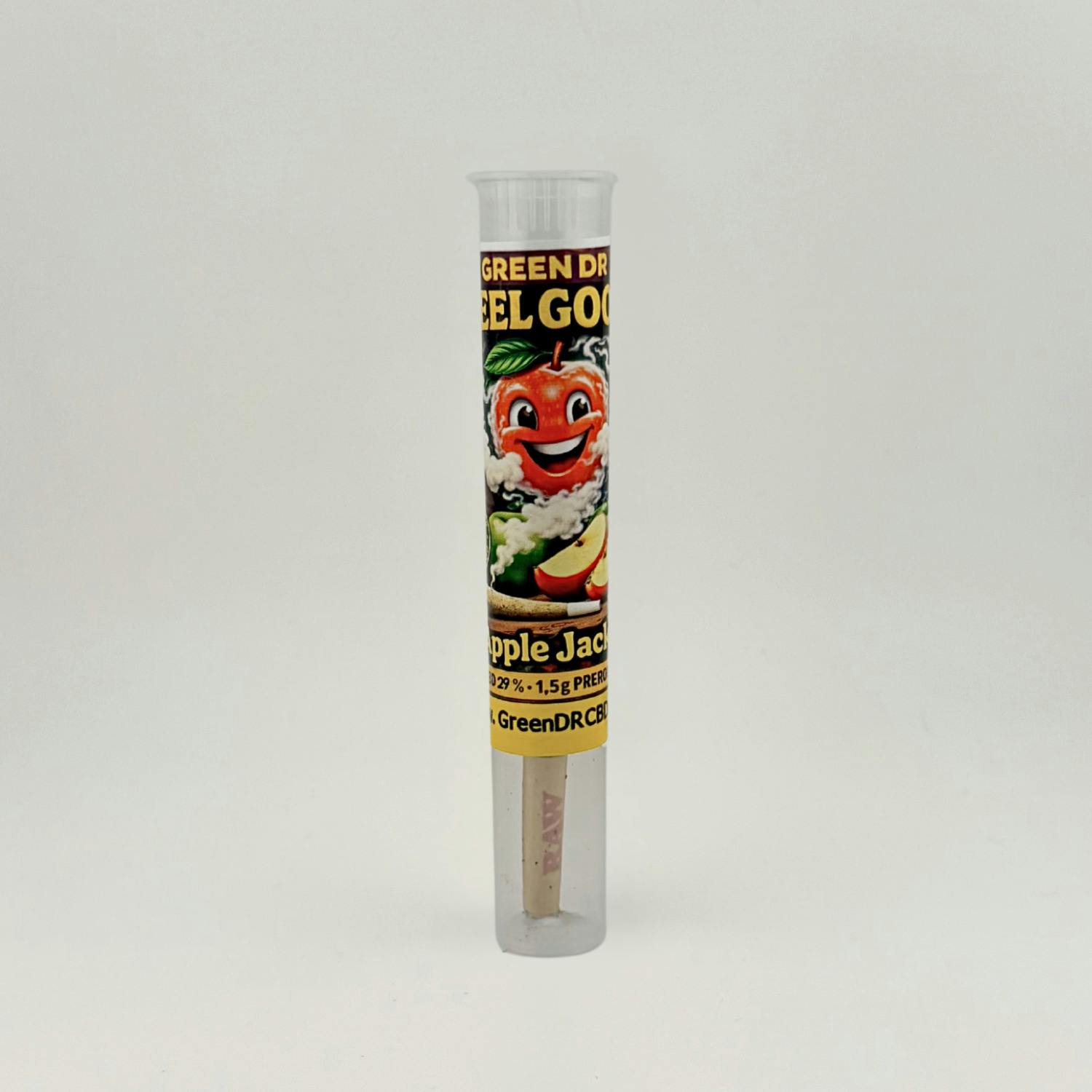 Green Dr. - CBD Preroll - (1.5g) - Hybrid - **APPLE JACK**