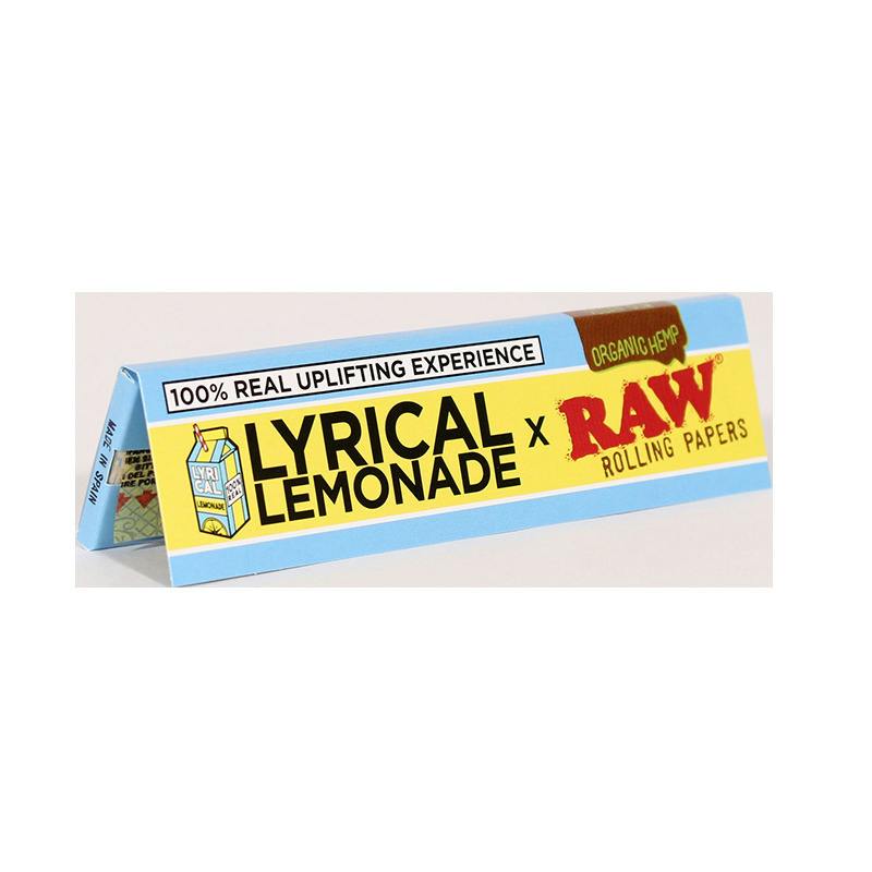 Raw - King Size Wide Rolling Papers - **LYRICAL LEMONADE**
