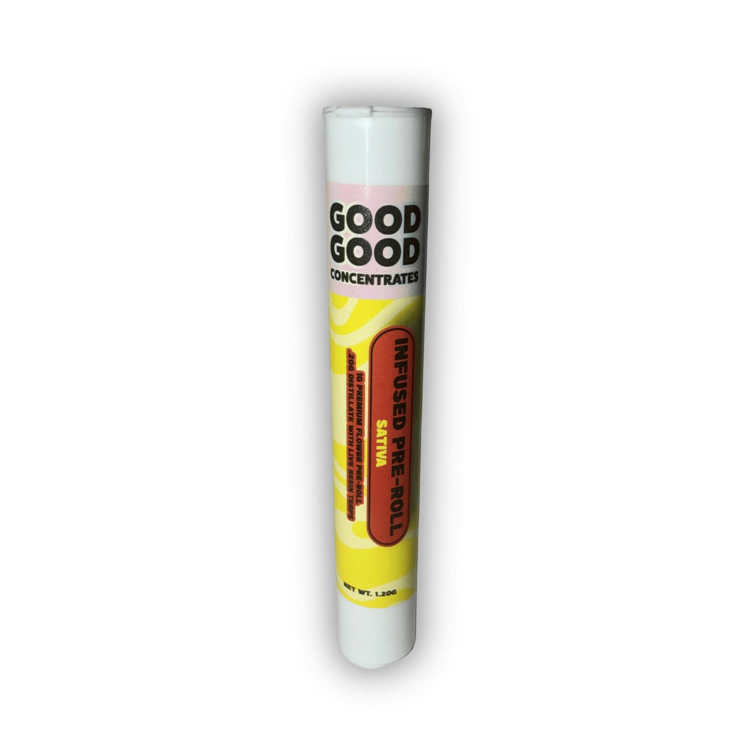 Good Good - Infused Preroll - (1.2g) - Sativa - **GOLDEN HAZE** (4/$11)