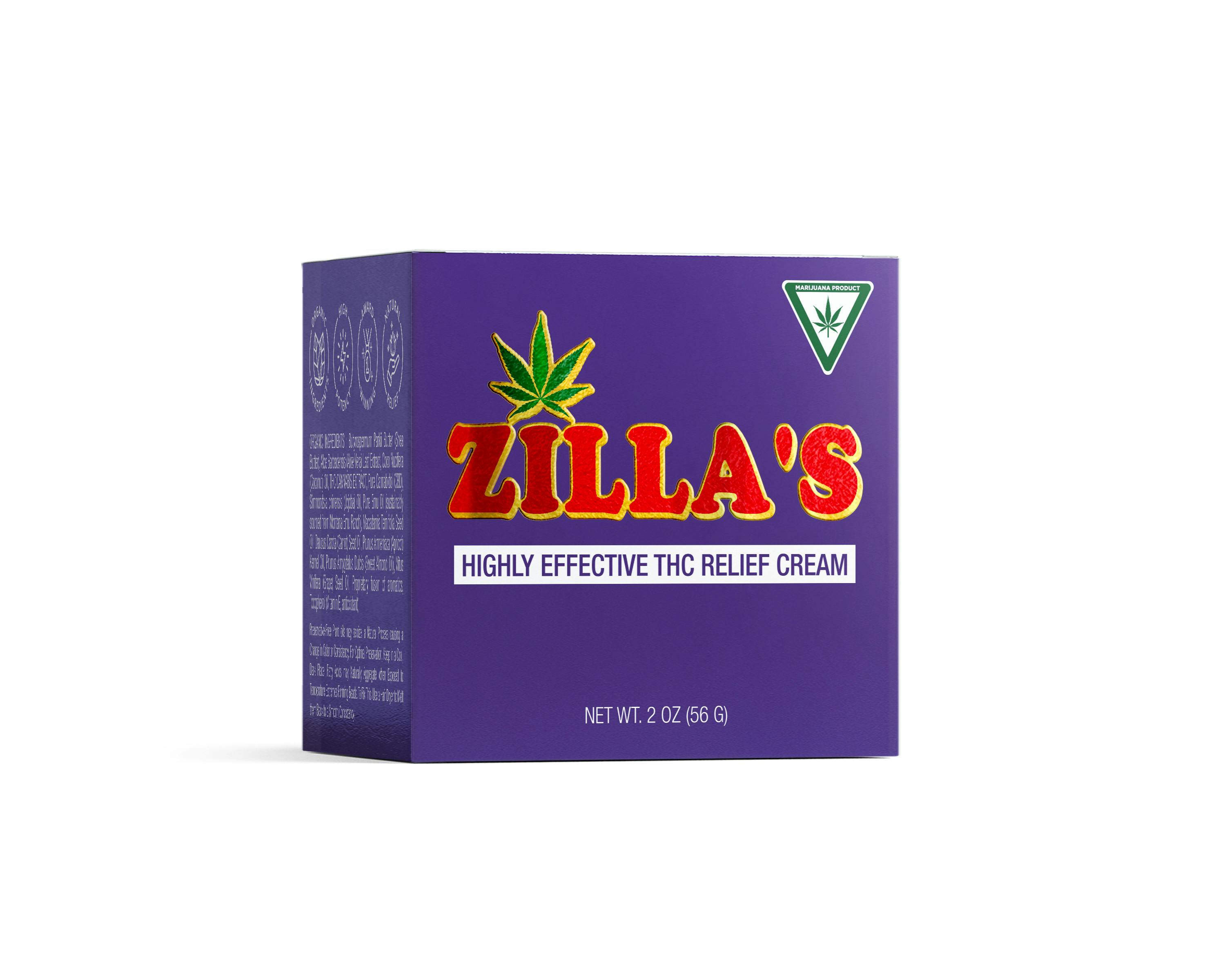 Zilla's - Topical - (1500mg THC + 1000mg CBD) - **PURPLE EUCALYPTUS**