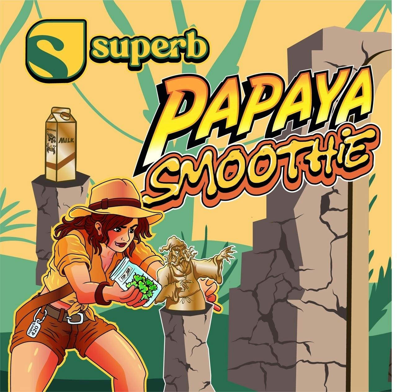 Superb - Live Rosin Disposable - (.5g) - **PAPAYA SMOOTHIE**