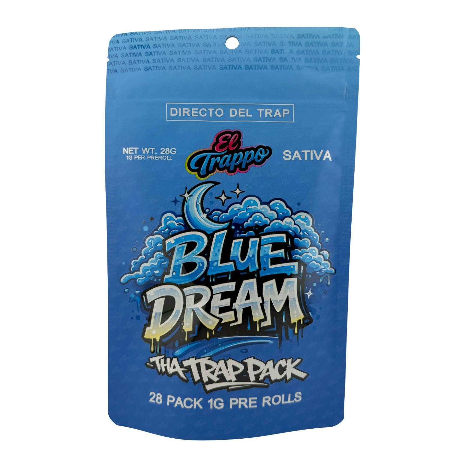 El Trappo - 28pk 1g Preroll - (28g) - Sativa - **BLUE DREAM** (2/$90)
