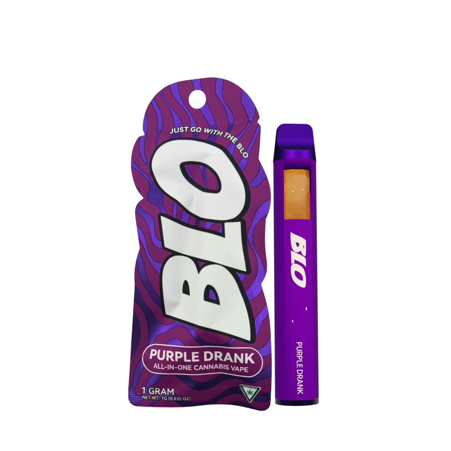 Blo - Disposable Vape - (1g) - Indica - **PURPLE DRANK** (5/$40)