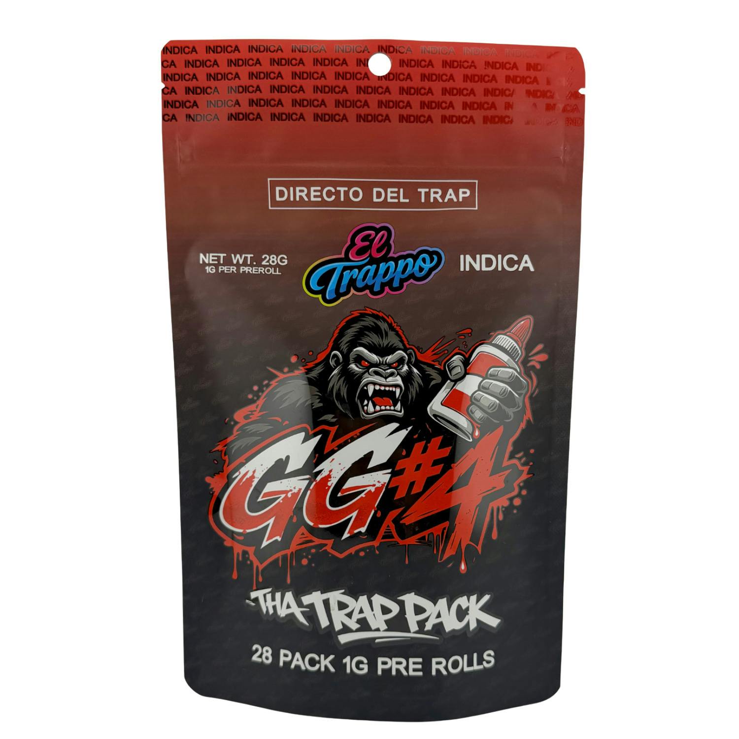El Trappo - 28pk 1g Preroll - (28g) - Indica - **GG4** (2/$90)