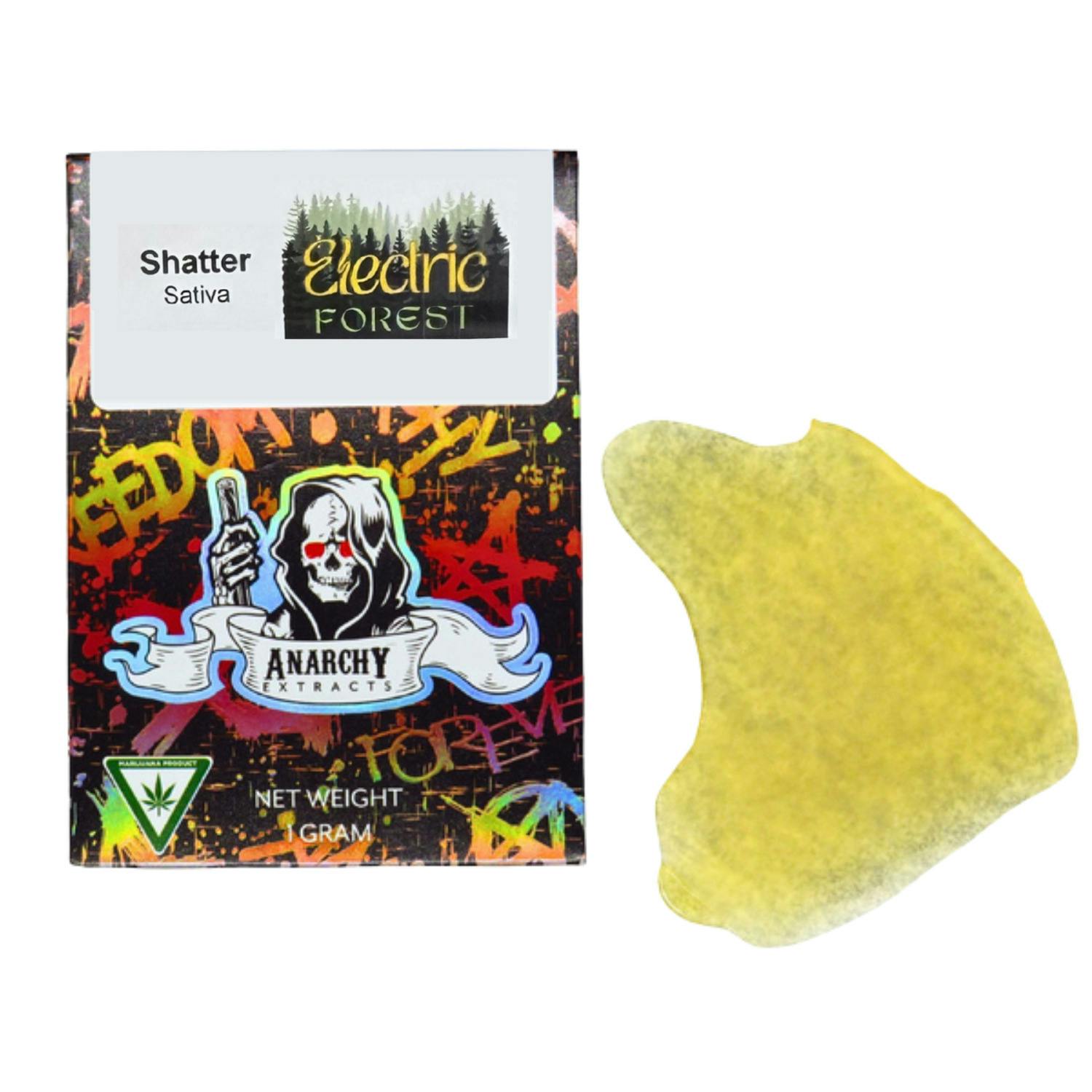 Anarchy Extracts - Shatter - (1g) - Sativa - **PINEAPPLE EXPRESS** (3/$23)