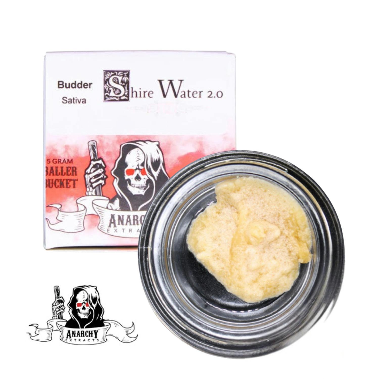 Anarchy Extracts - Budder Baller Bucket - (5g) - Sativa - **SHIRE WATER 2.0** (2/$60)