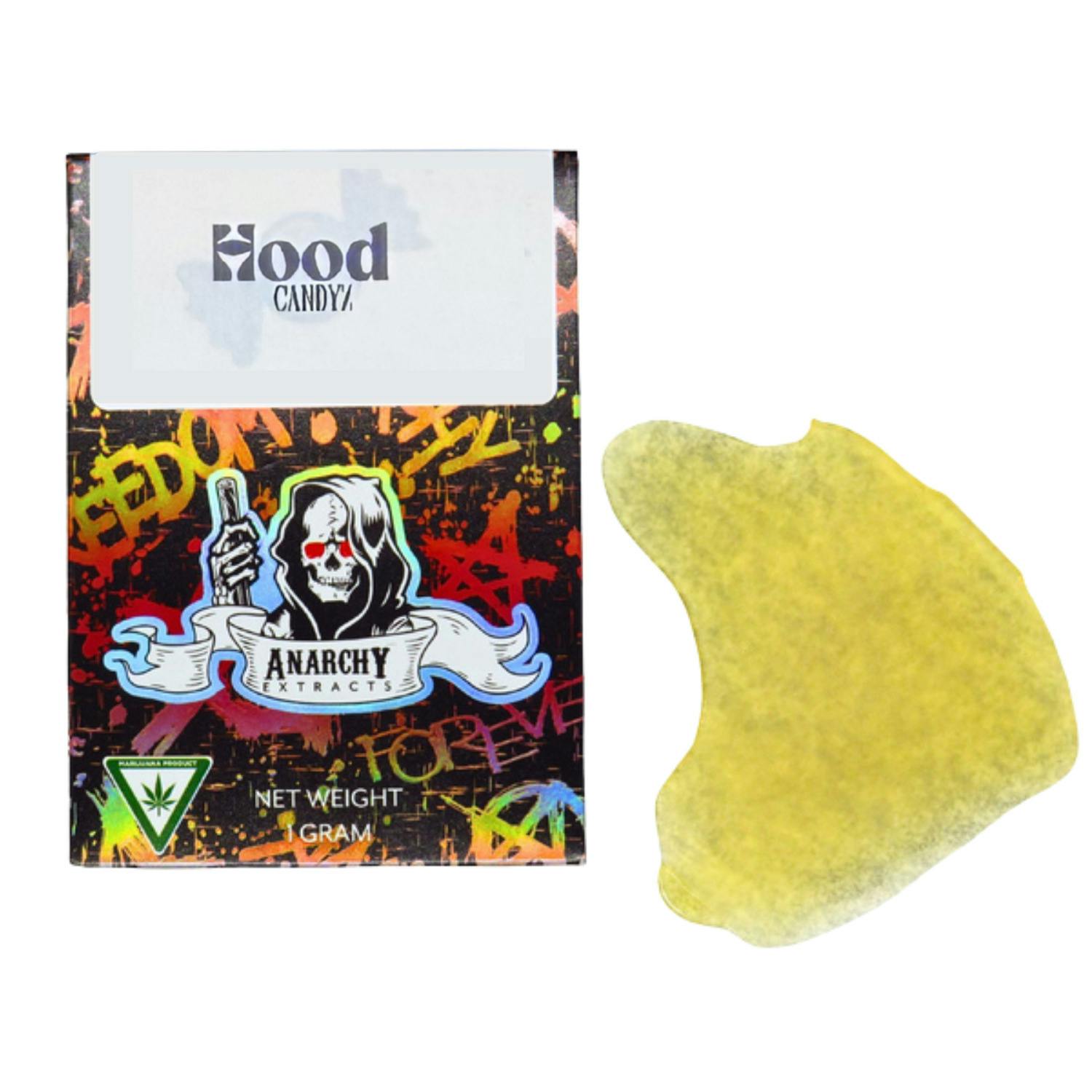 Anarchy Extracts - Shatter - (1g) - Indica - **GAS FACE** (3/$23)