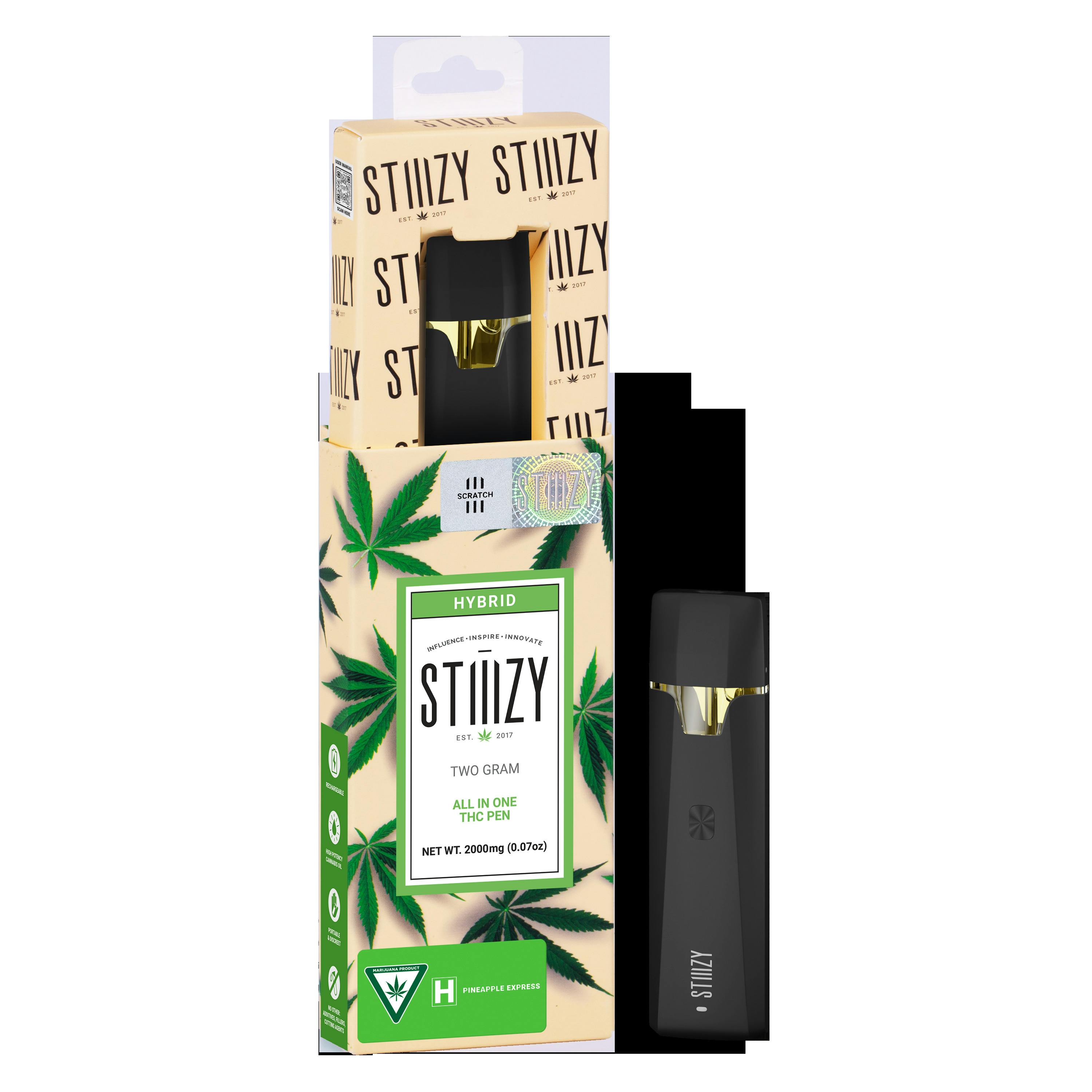 Stiiizy - AIO - (2g) - Hybrid - **PINEAPPLE EXPRESS**