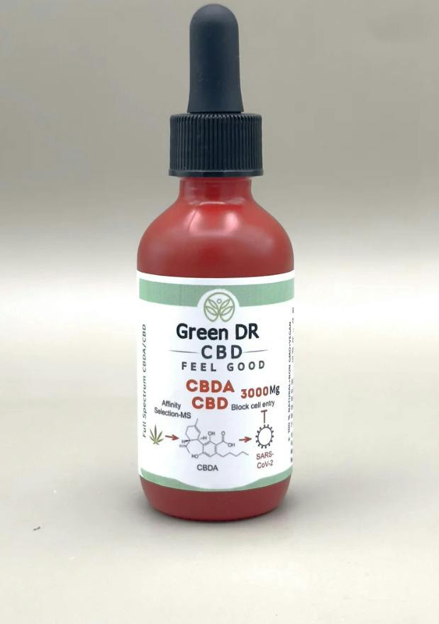 Green Dr. - CBDA + CBD Tincture - (3000mg) - **IMMUNITY SUPPORT**