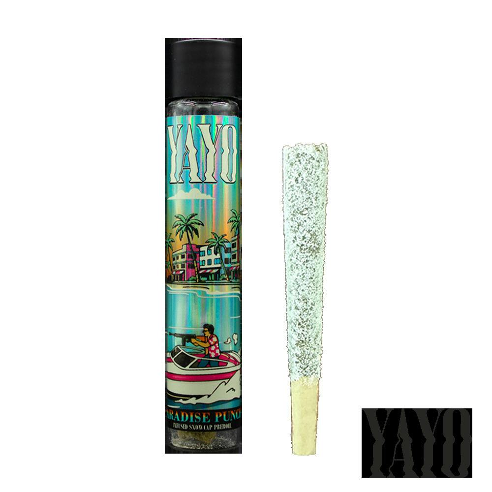 YaYo - Snowcap Infused Preroll - (1.25g) - **PARADISE PUNCH** (4/$20)