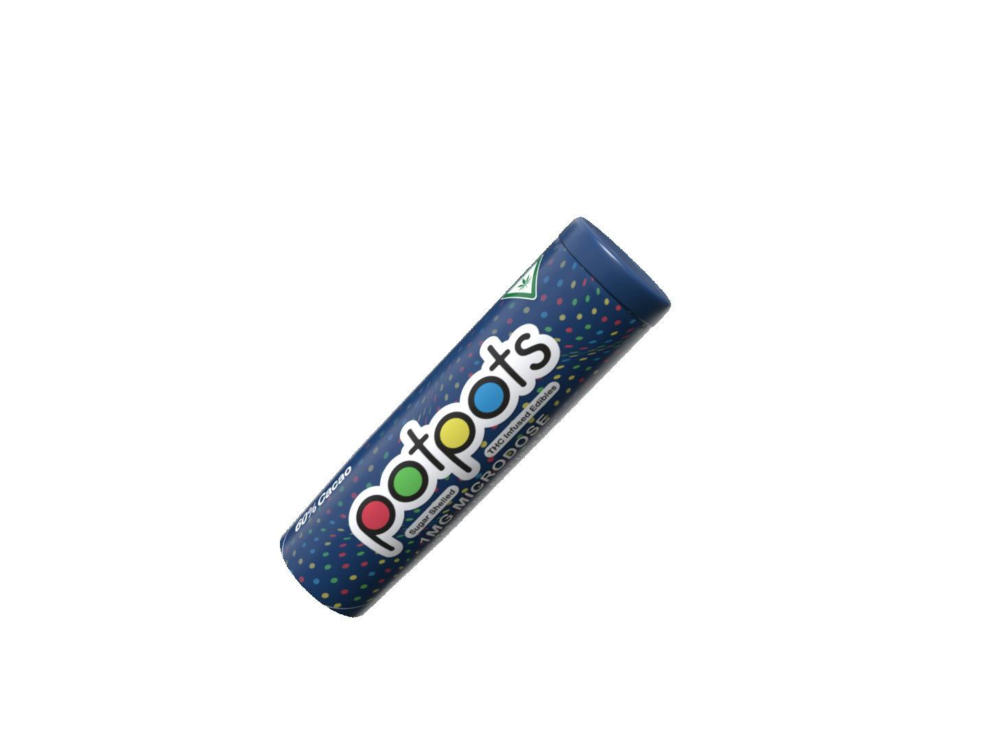 Potpots - Edibles - (10mg) - **DARK CHOCOLATE**