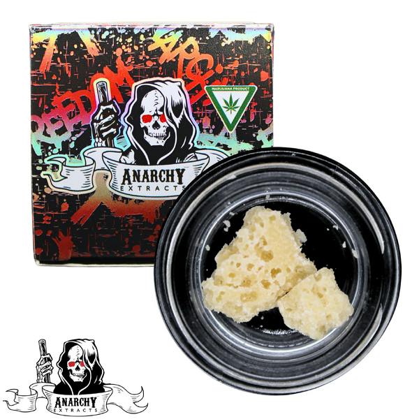 Anarchy Extracts - Crumble - (1g) - Sativa - **BLUE DREAM** (3/$23)